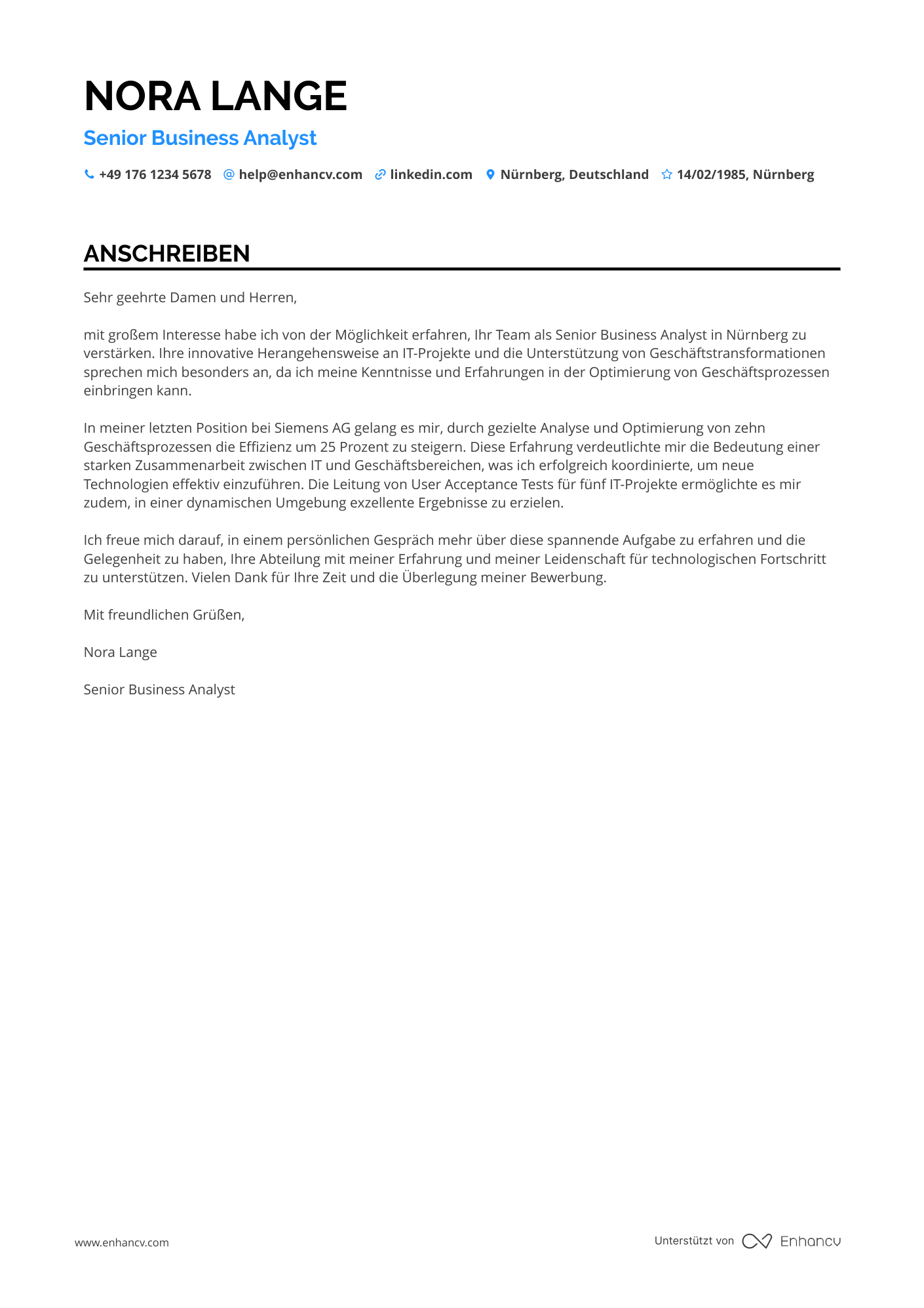 Business Analyst für IT Projekte