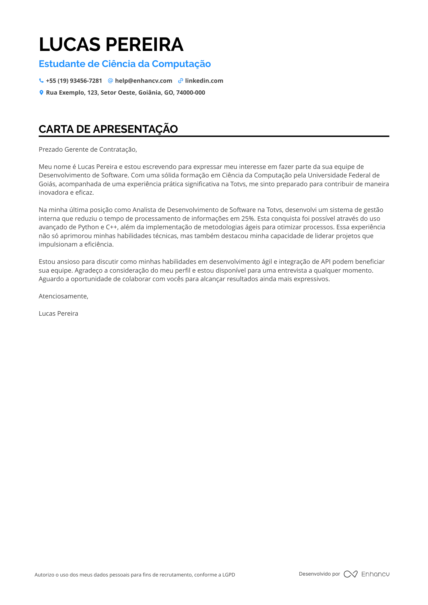 Programador de Desenvolvimento Web