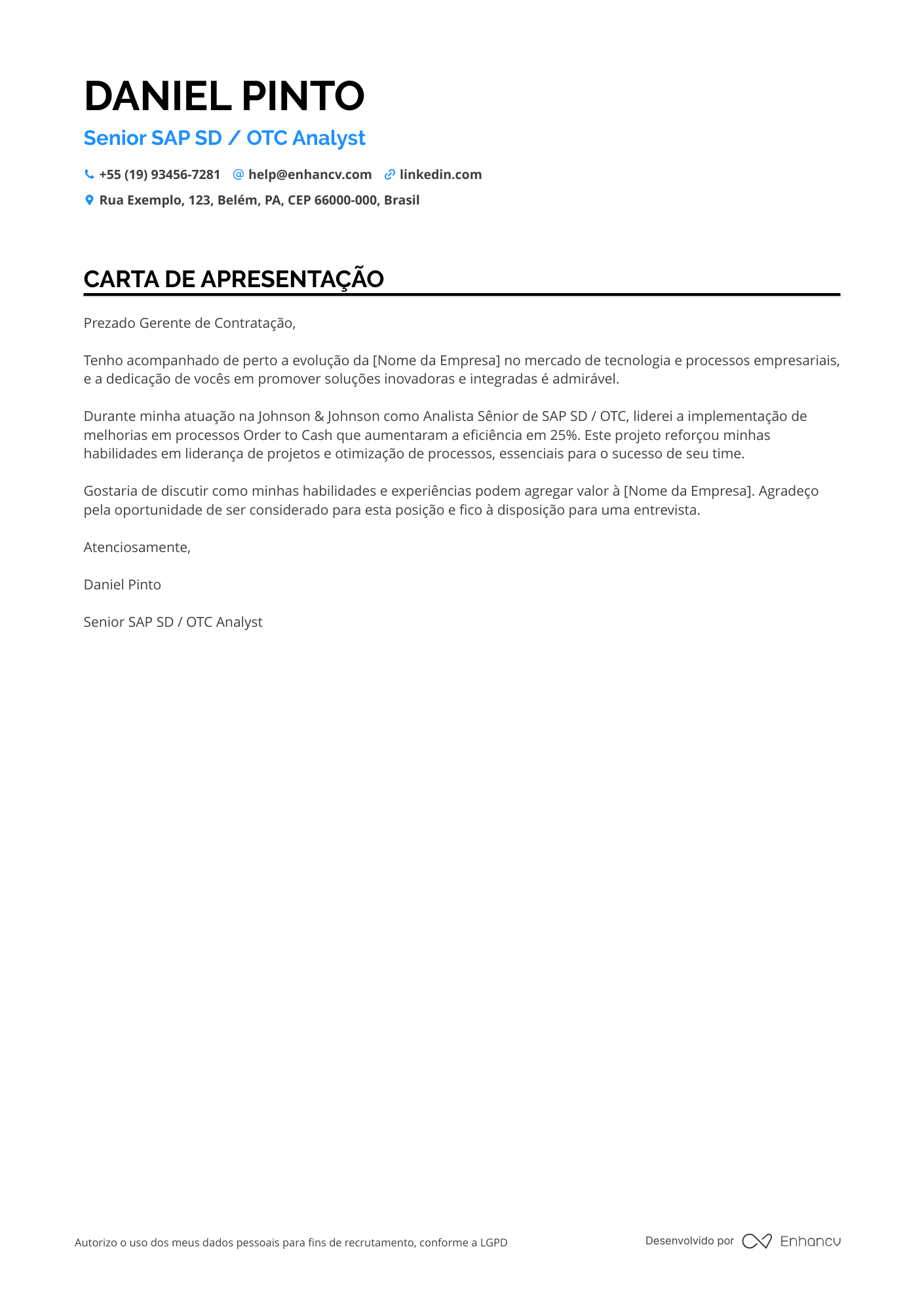 Analista de Sistemas Júnior