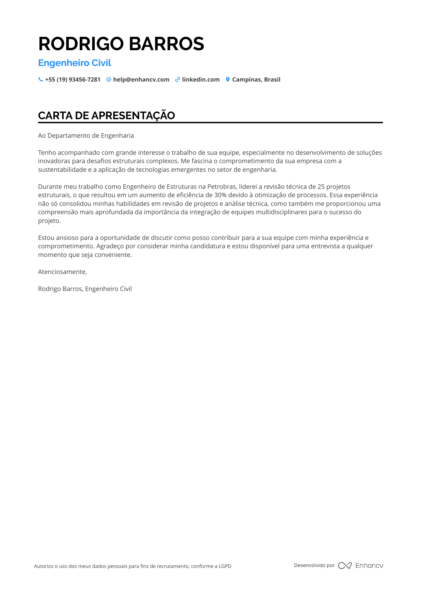 Engenheiro Civil de Estruturas