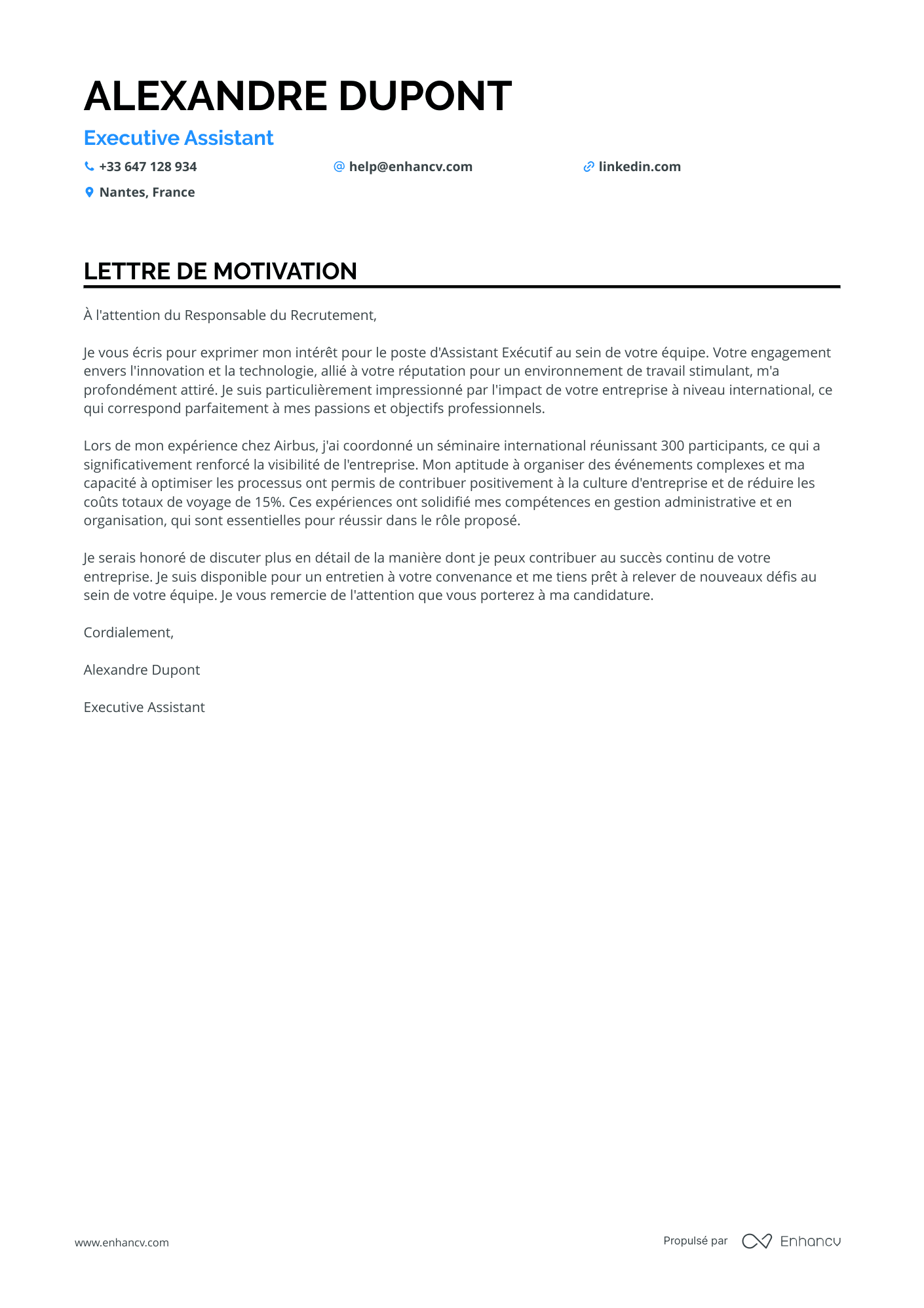 Assistant de Direction Trilingue
