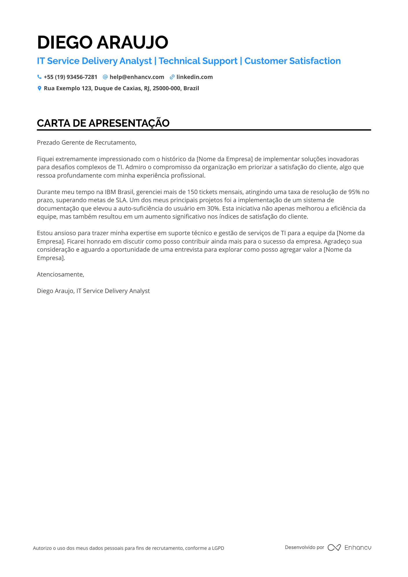 Analista de Tecnologia da Informação