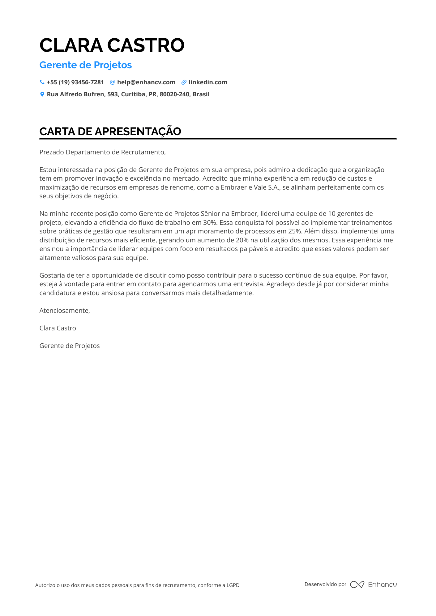 Diretor de Gerenciamento de Projetos