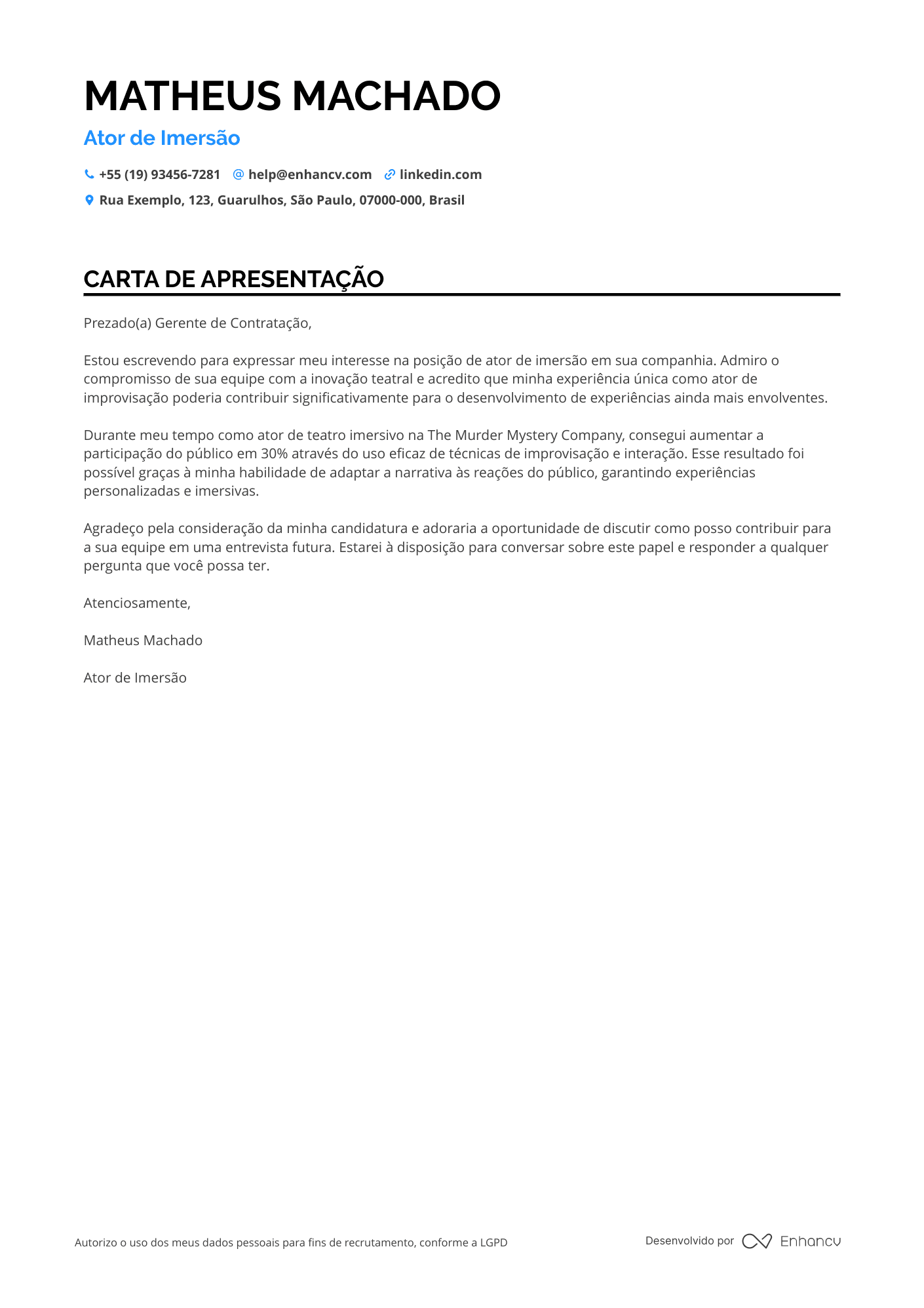 Ator Infantil