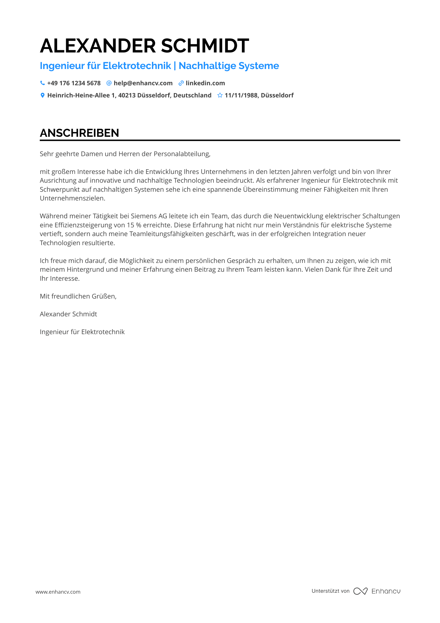 Ingenieur für Elektrotechnik