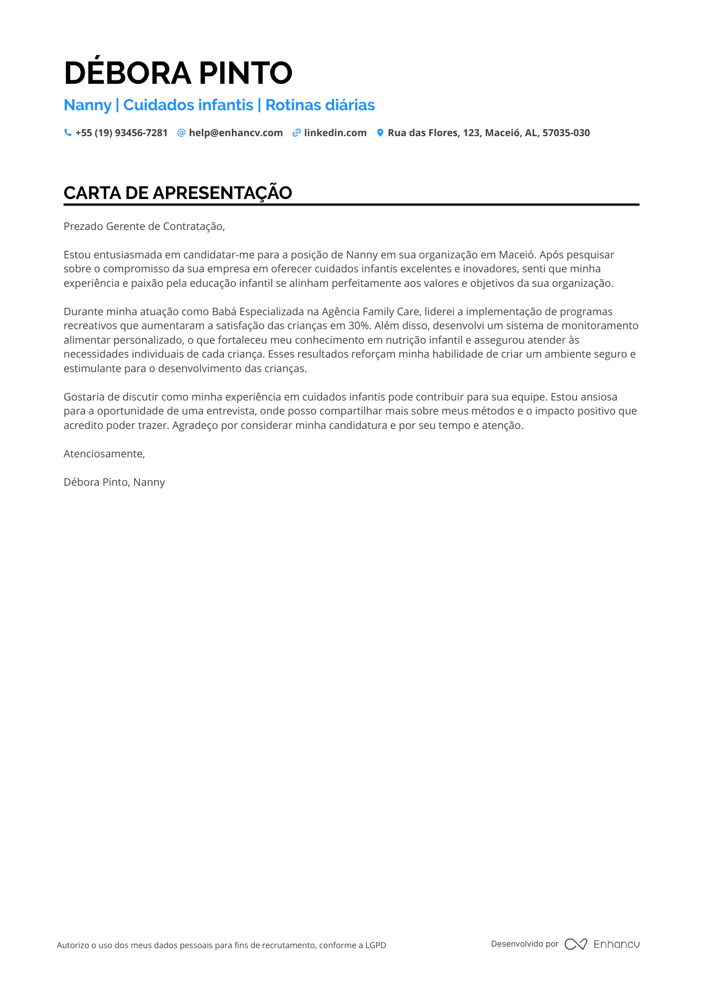Babá Residencial