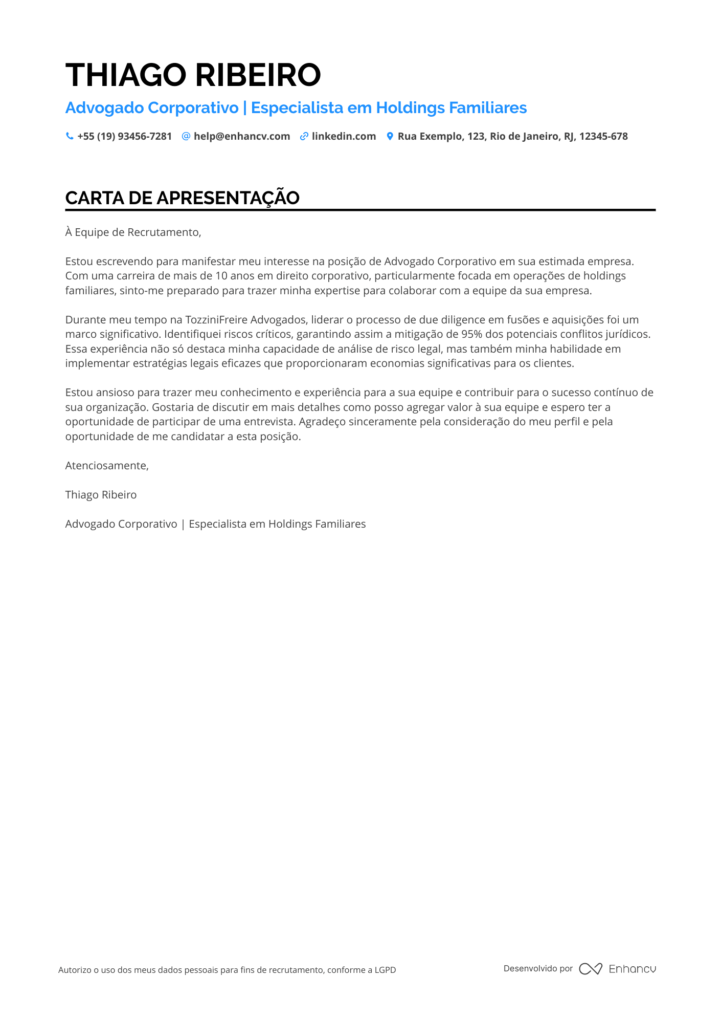 Advogado de Direito Corporativo