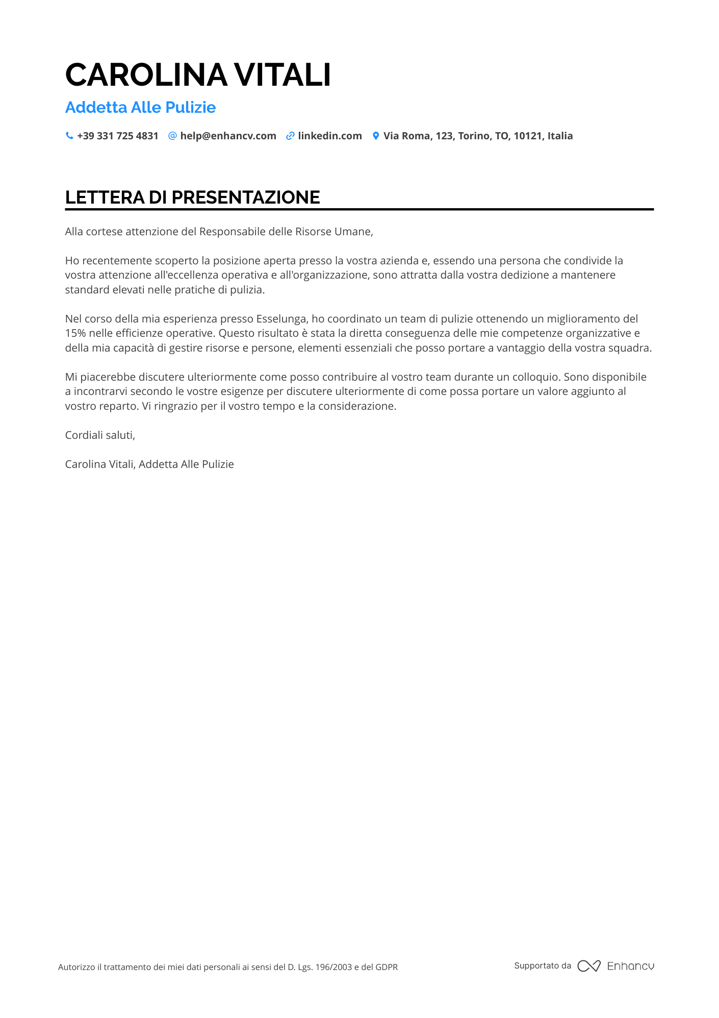 Addetto alla Logistica Lidl