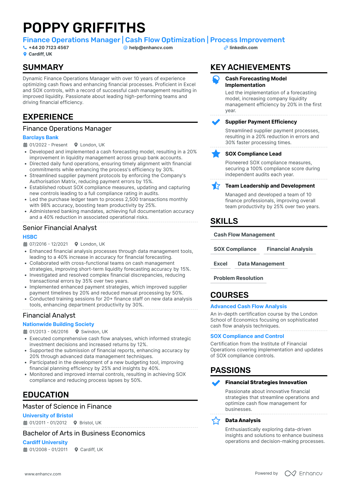 Finance Operations Manager