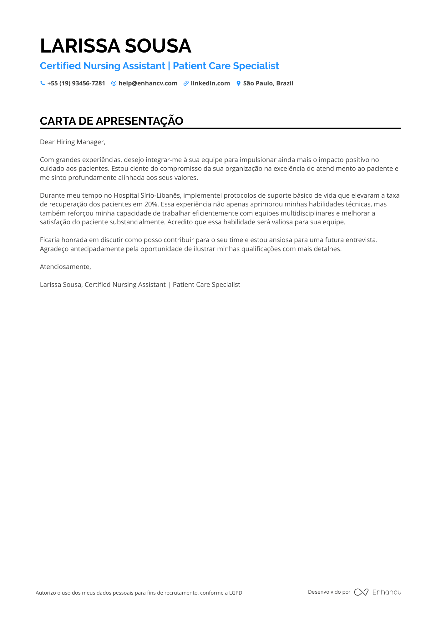 Auxiliar de Enfermagem em Cardiologia