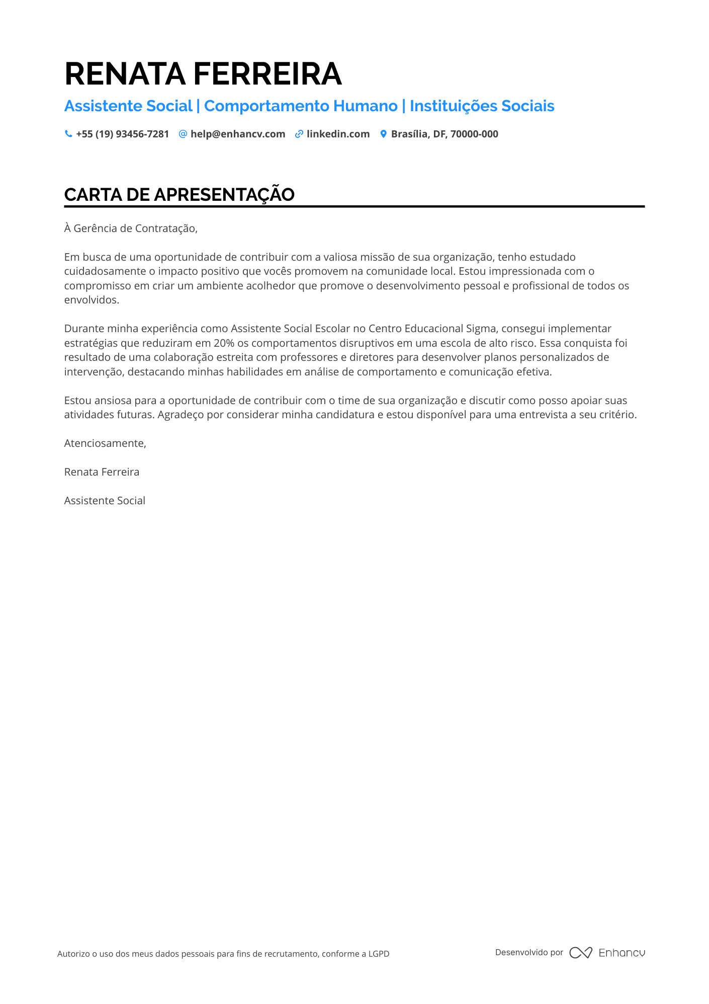 Assistente Social Júnior