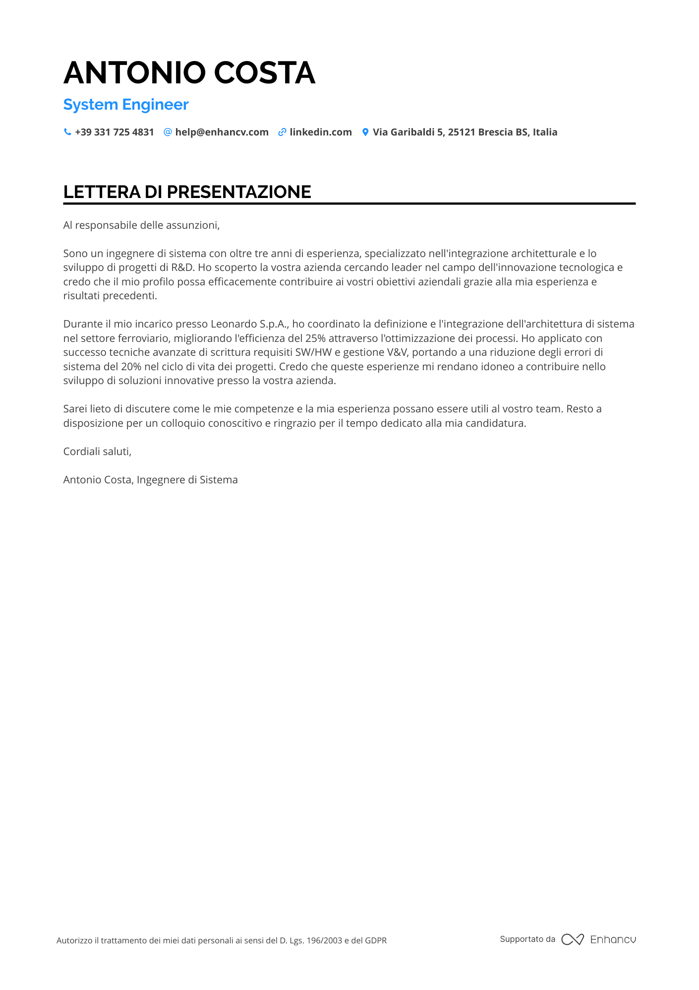 Ingegnere Software di Sistema