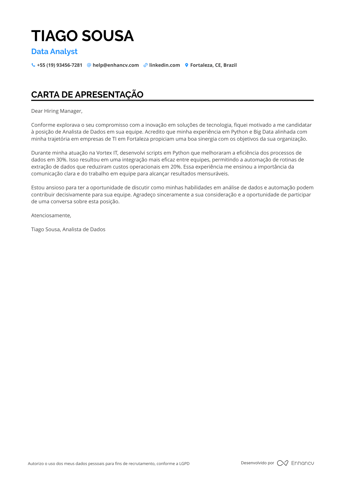 Engenheiro de Dados Júnior