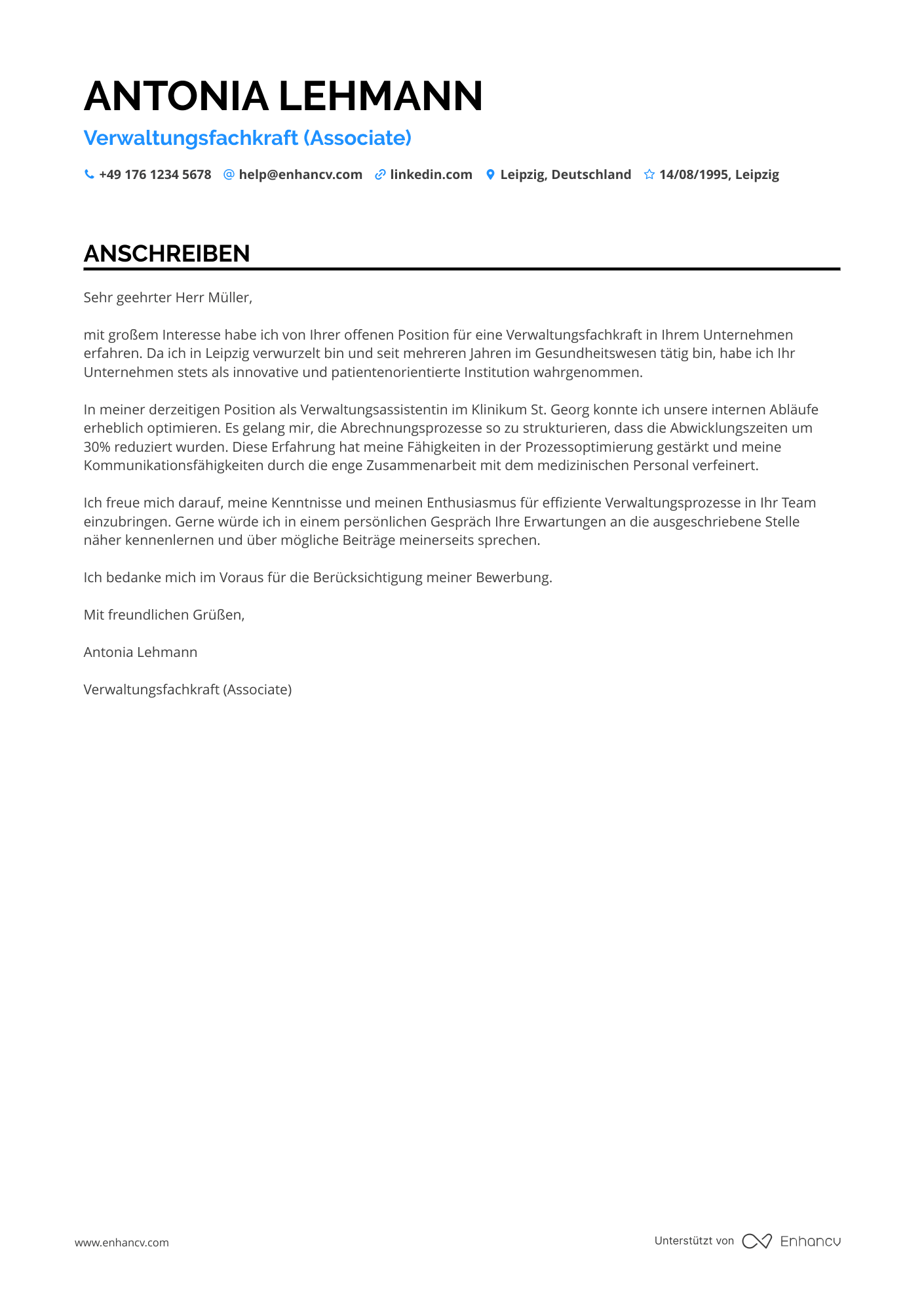 Verwaltungsassistent im Gesundheitswesen