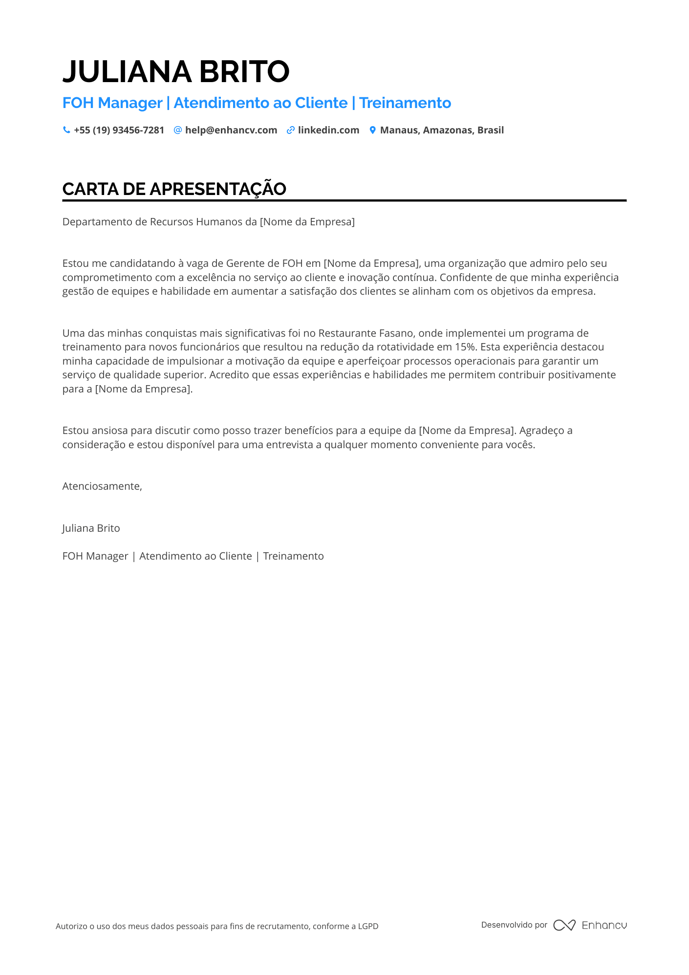 Garçom Chefe