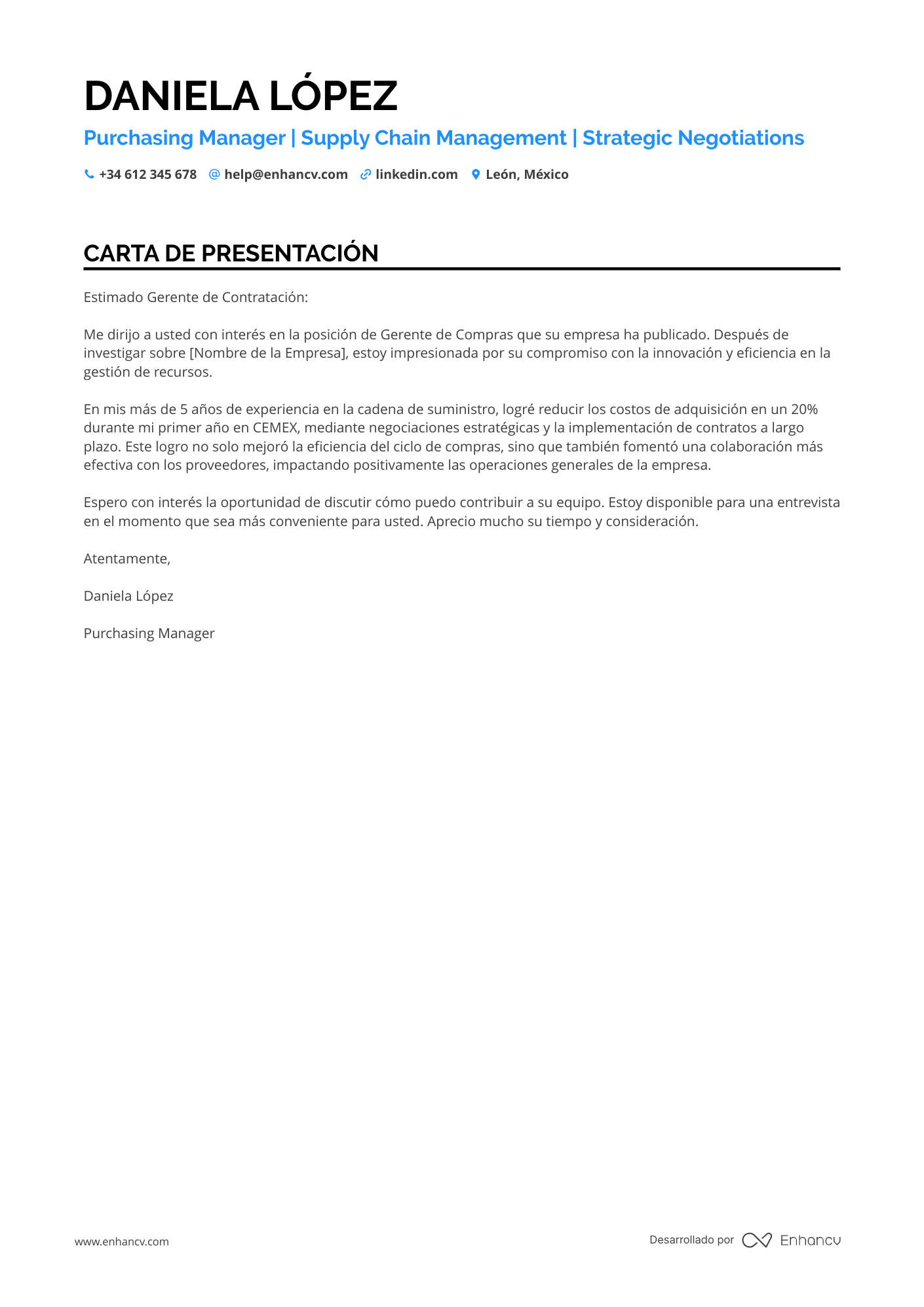 Gerente de Compras