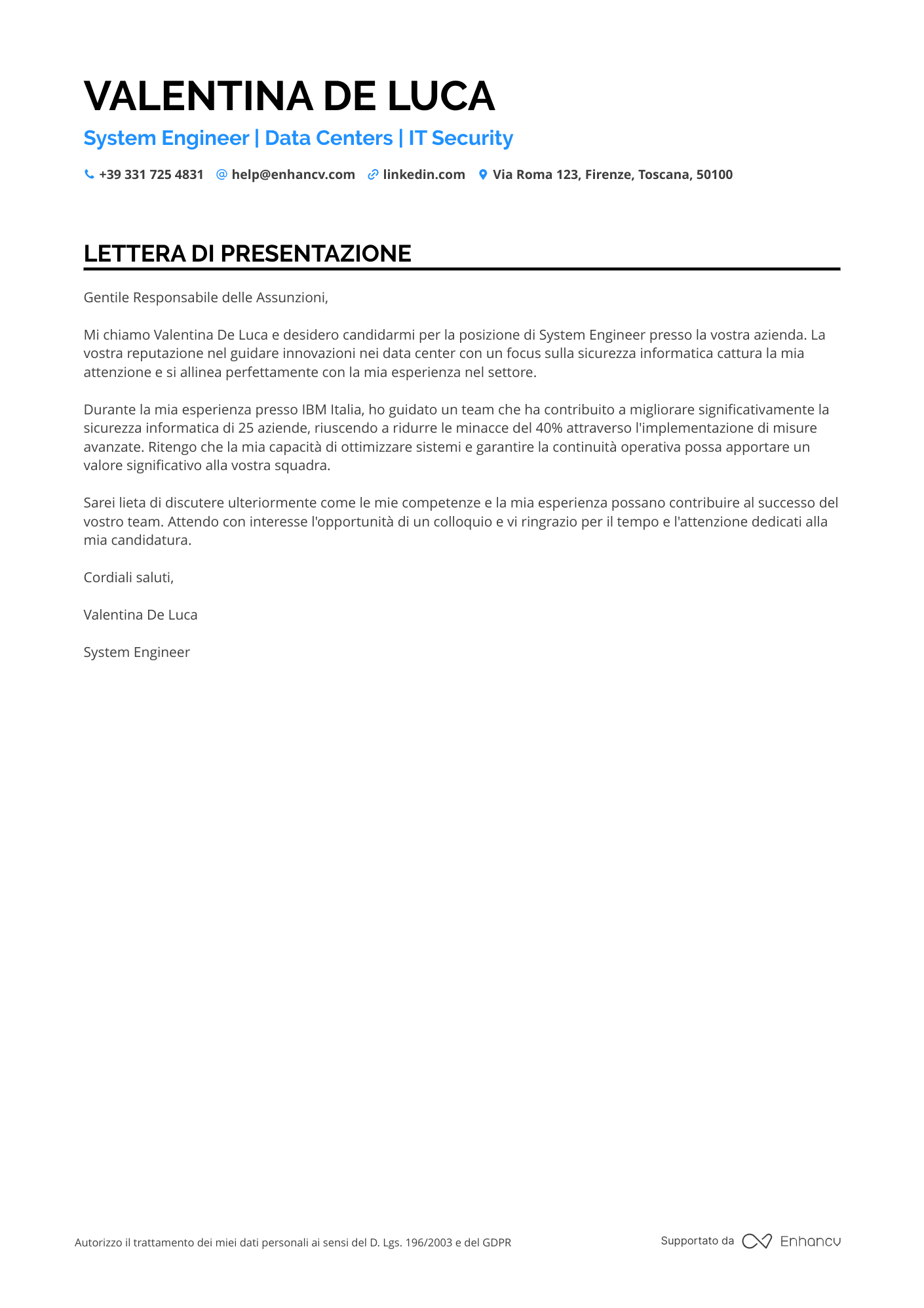 Informatico Senior