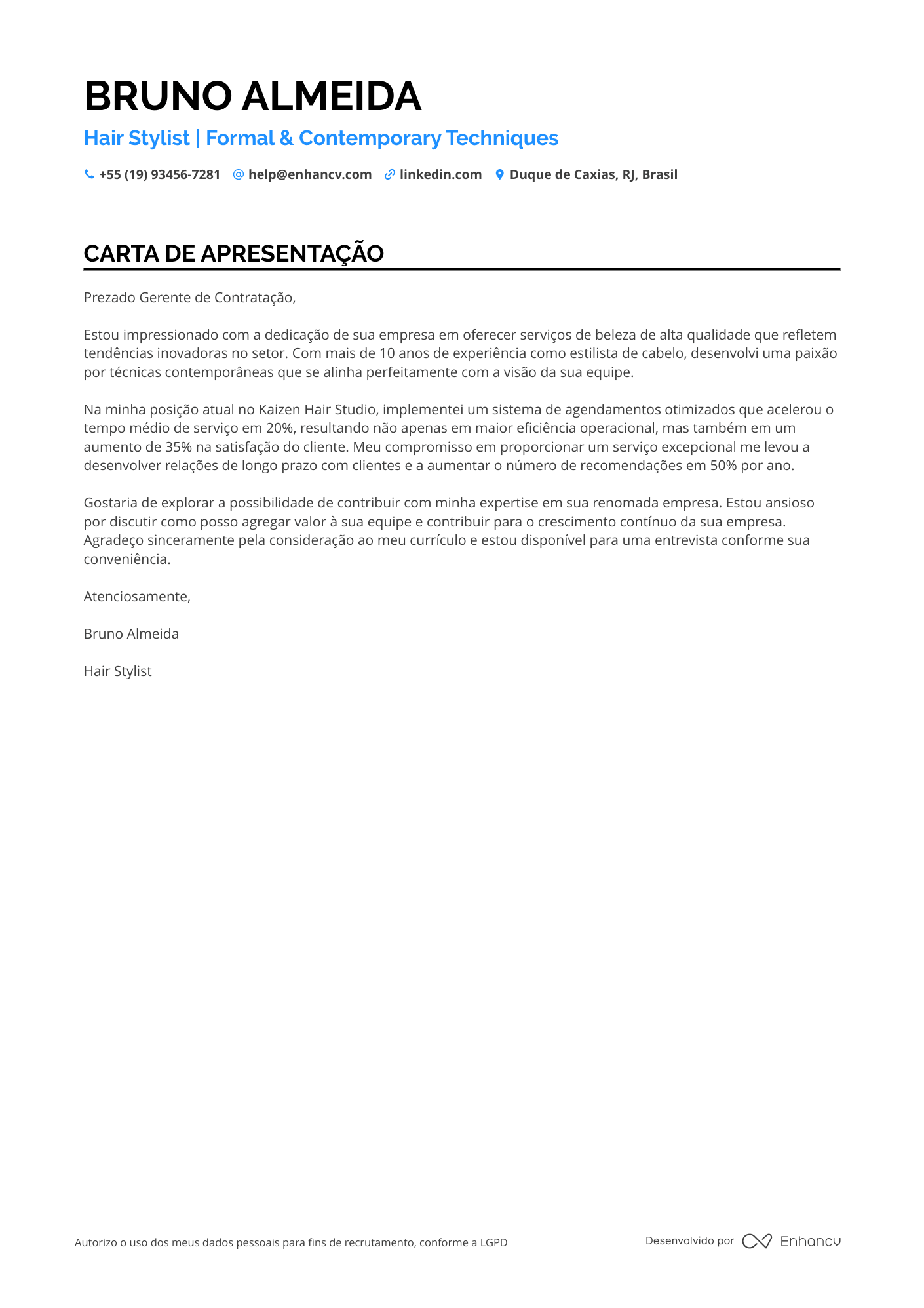 Cabeleireiro de Moda