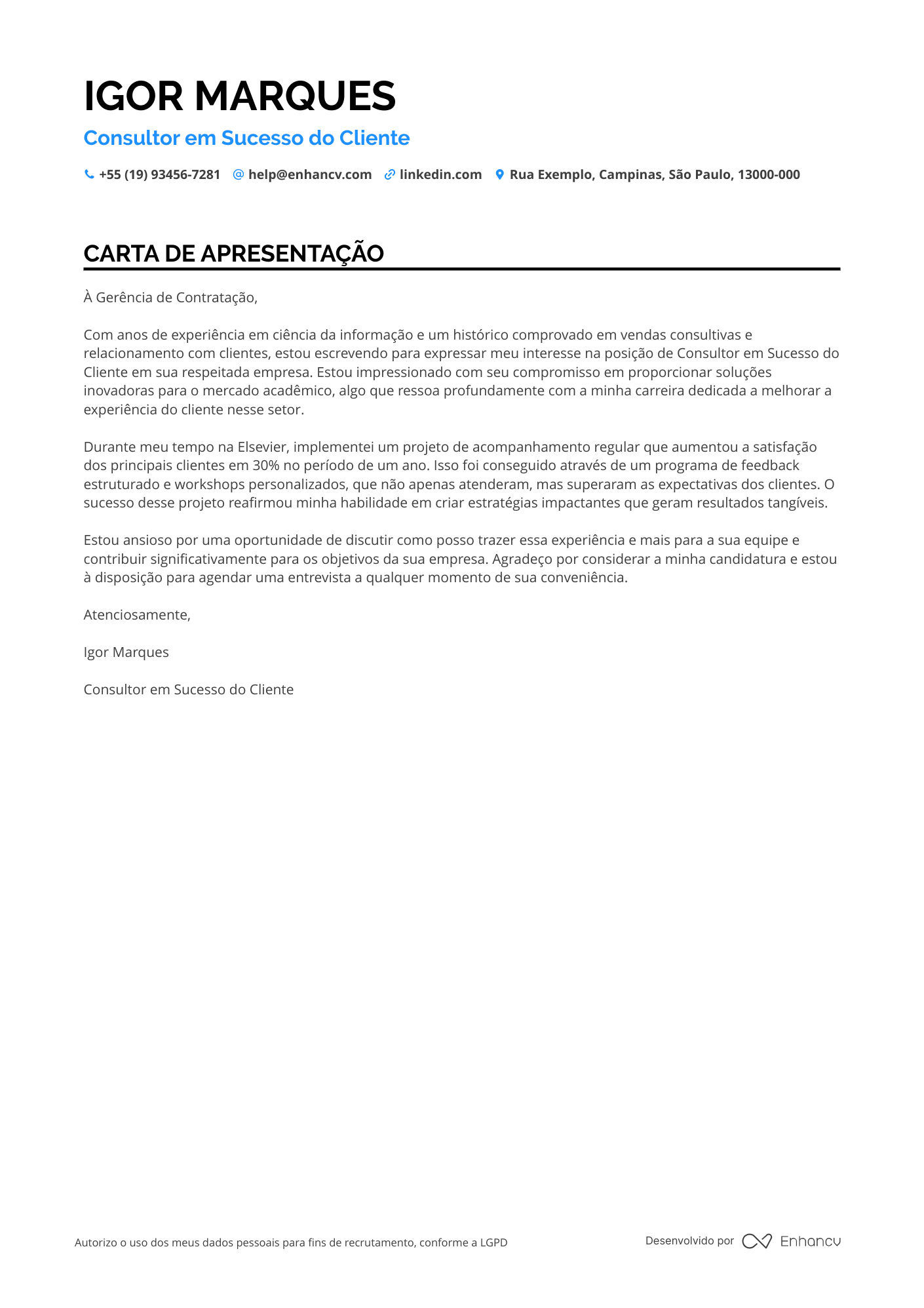 Consultor de Vendas de Viagens