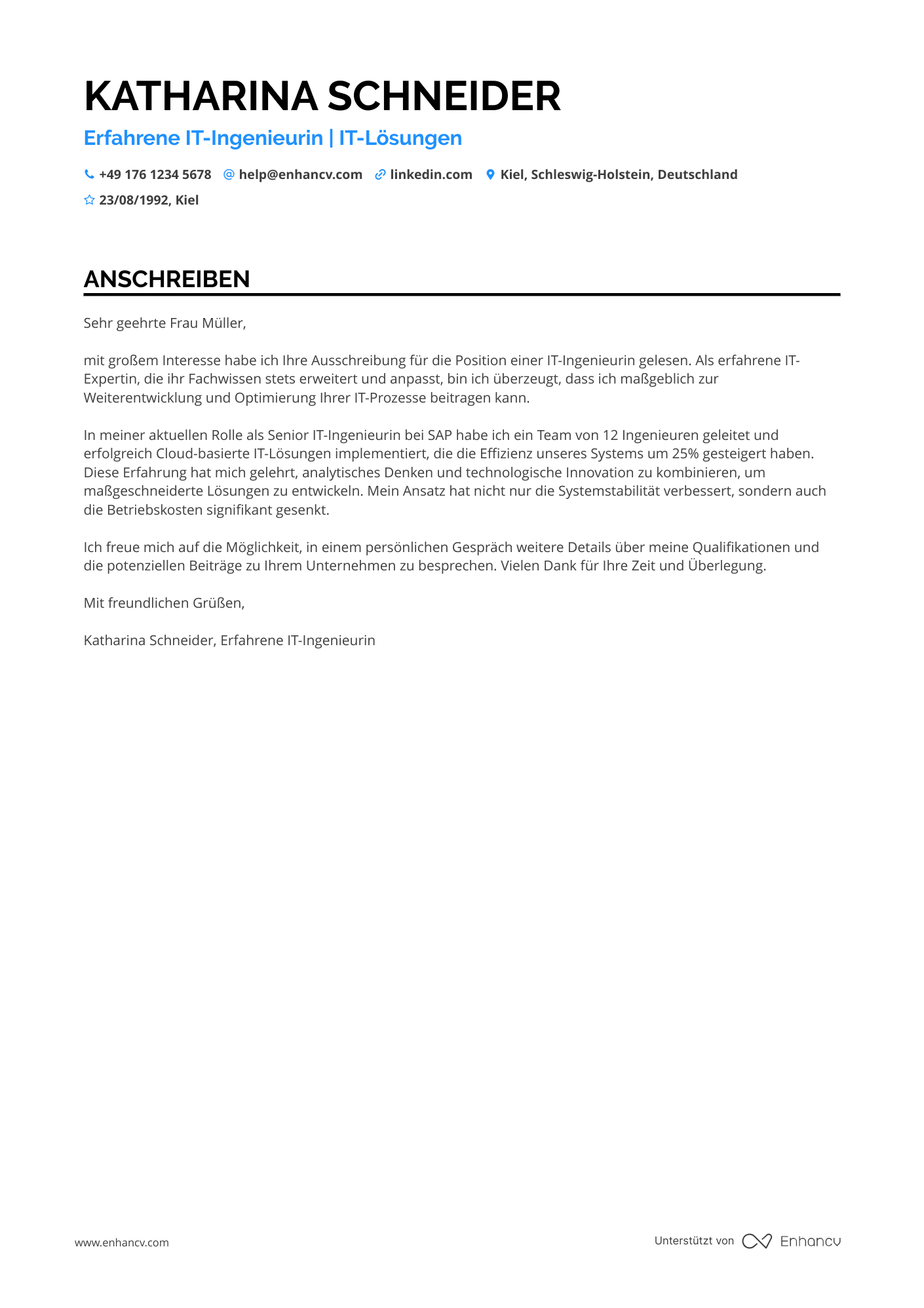 Ingenieur für IT Branche