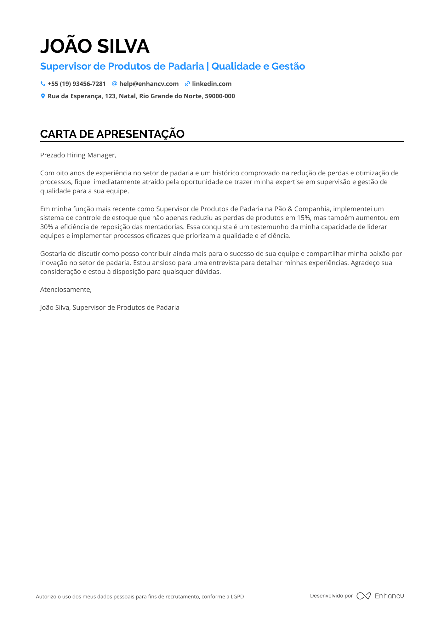 Confeiteiro de Padaria