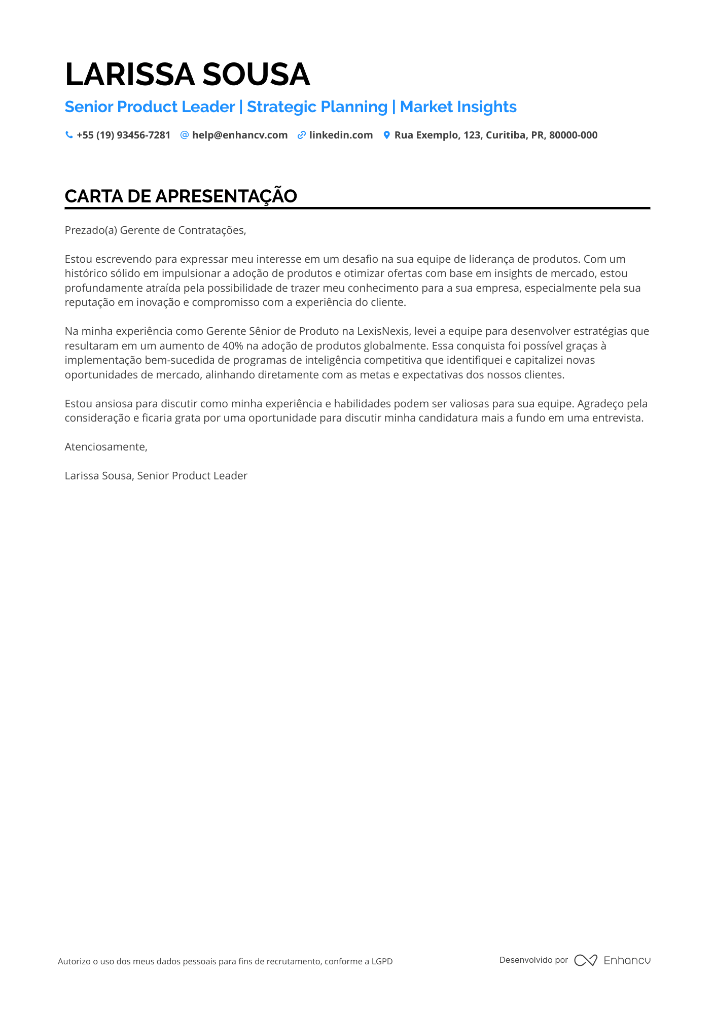 Diretor Comercial de Produtos