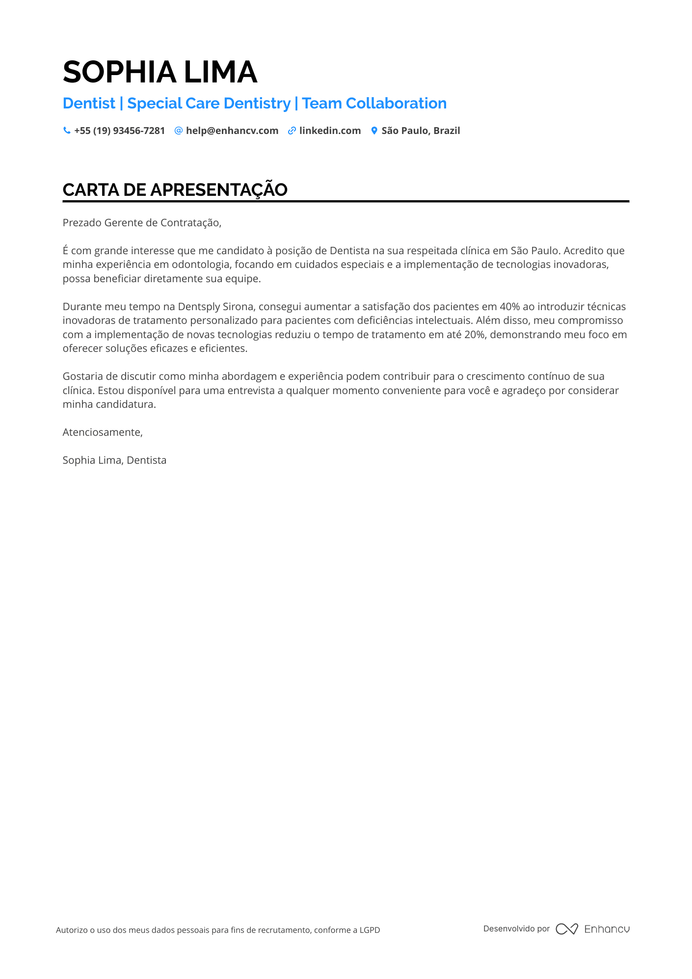 Dentista de Cuidados Especiais
