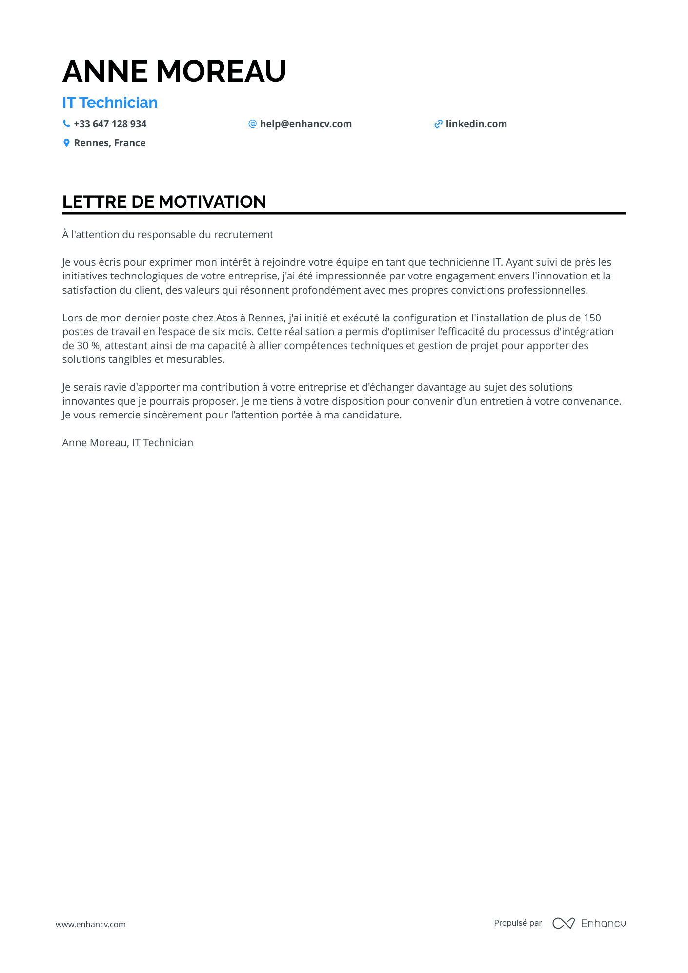 Technicien Support Informatique et Réseaux