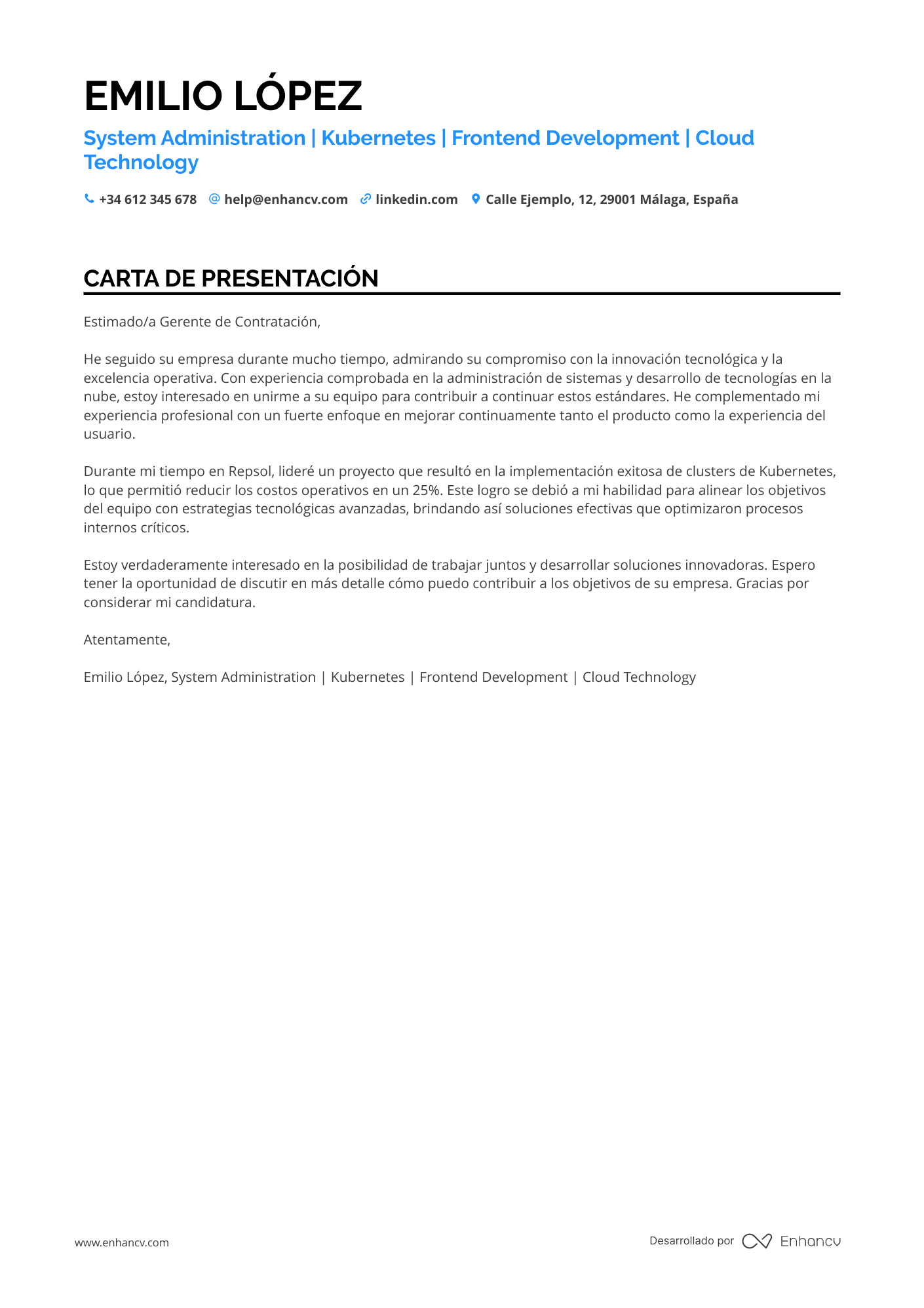 Líder de Equipo de Desarrolladores Web