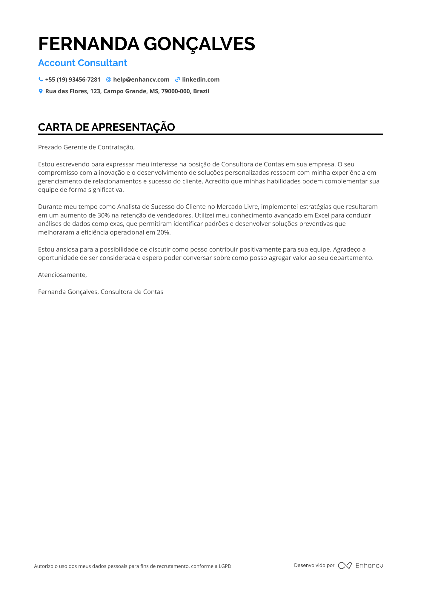Consultor de Contas a Pagar