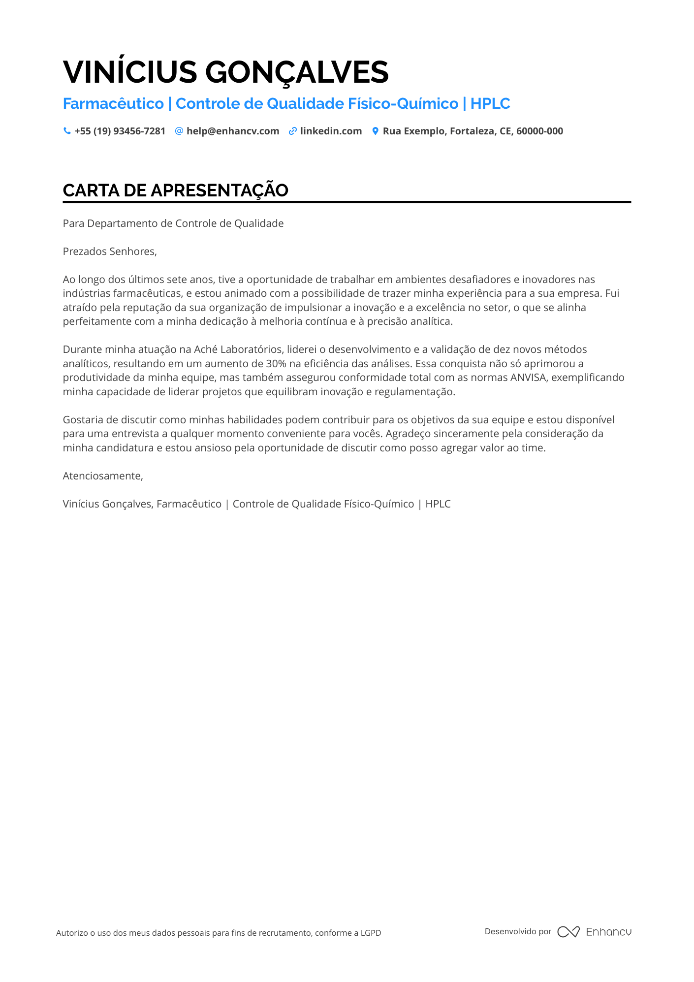 Farmacêutico Bioquímico