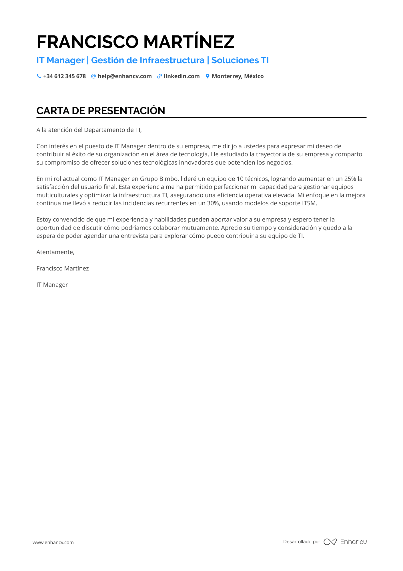 Gerente de Informática