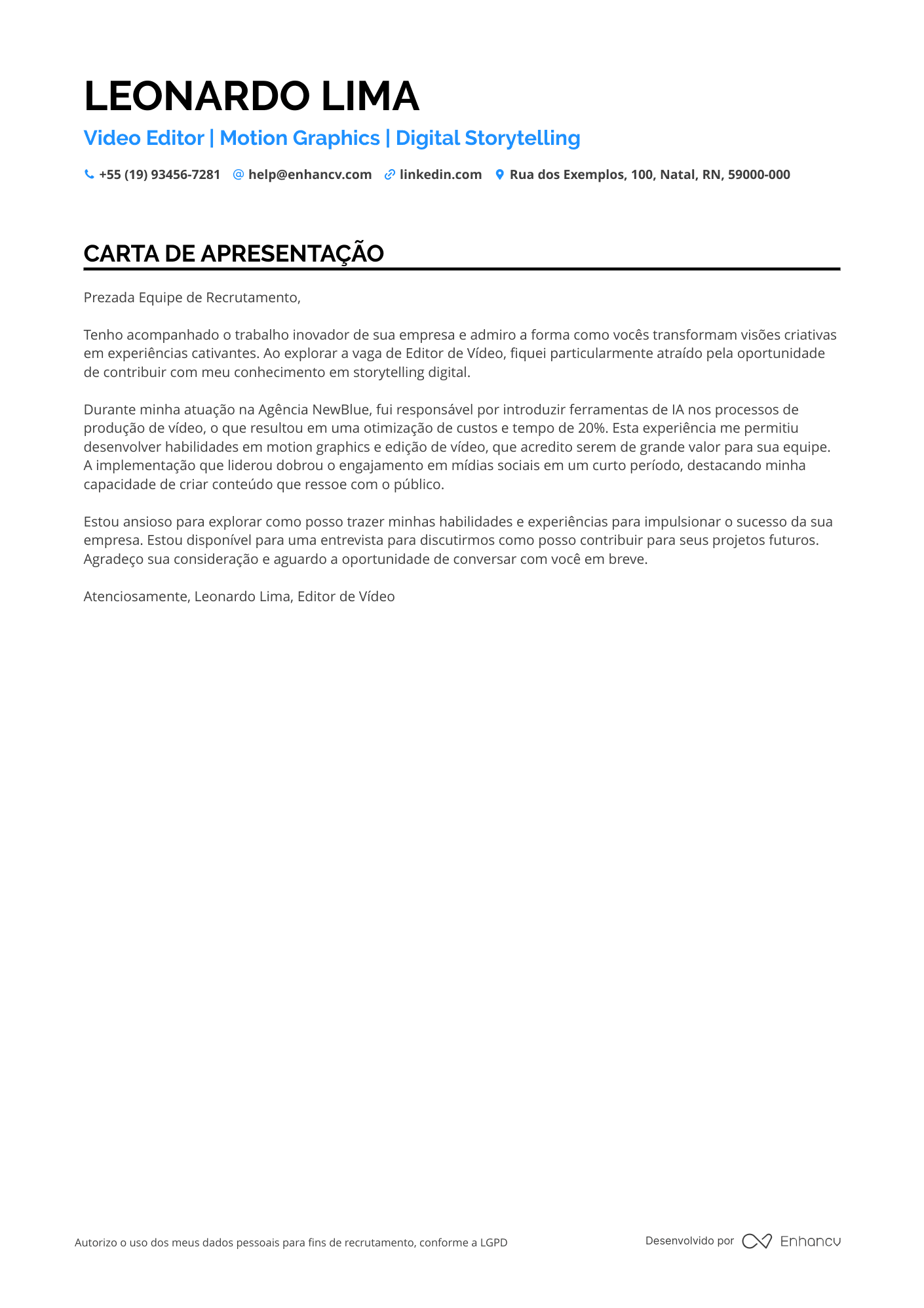 Editor de vídeo para Mídias Sociais