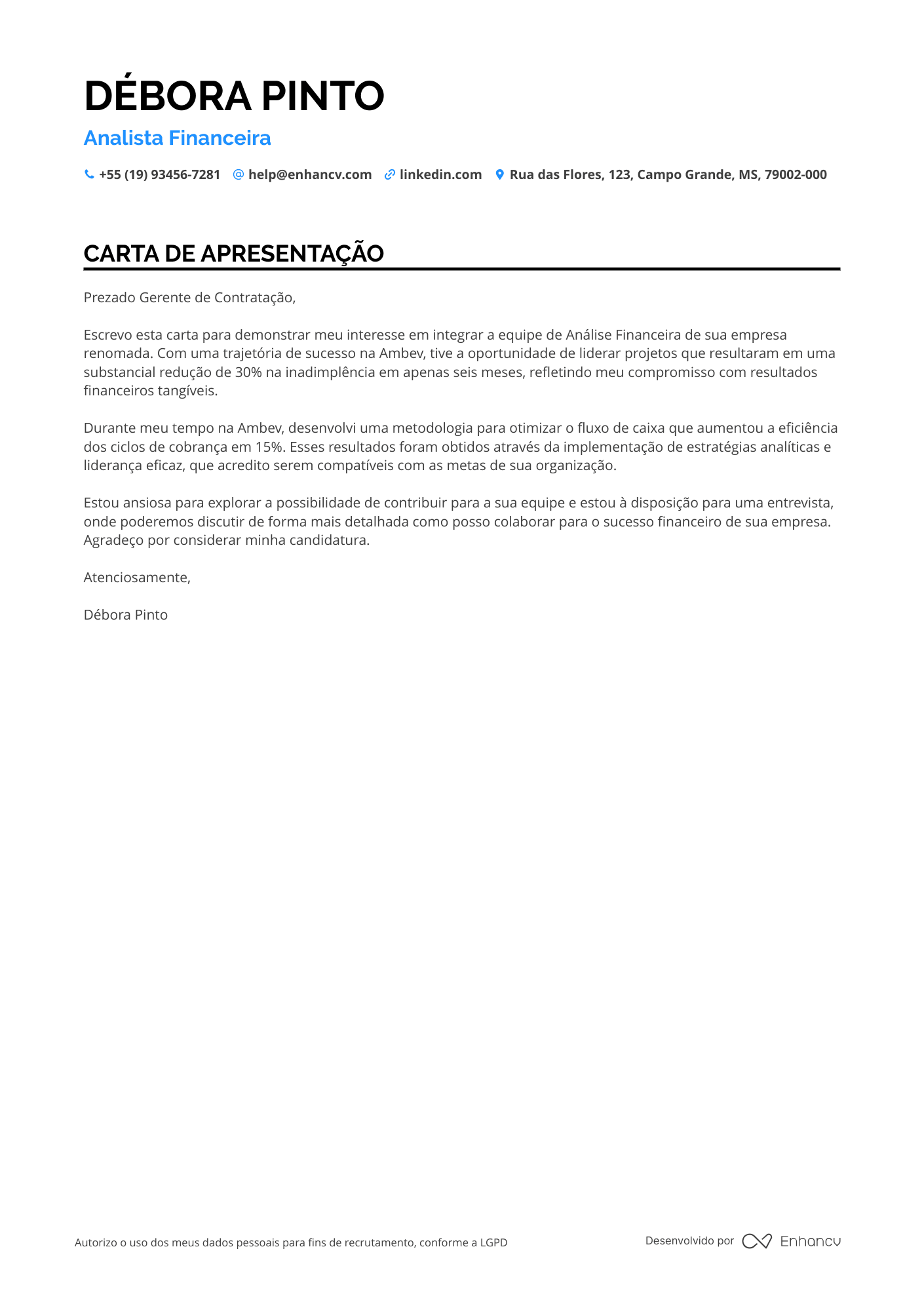 Contador Financeiro