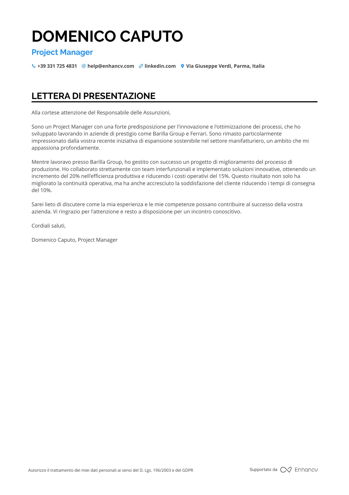 Responsabile delle Risorse Umane Zara