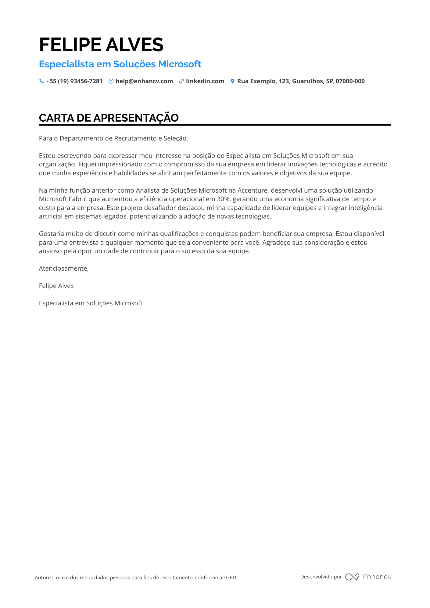 Engenheiro de Suporte Microsoft