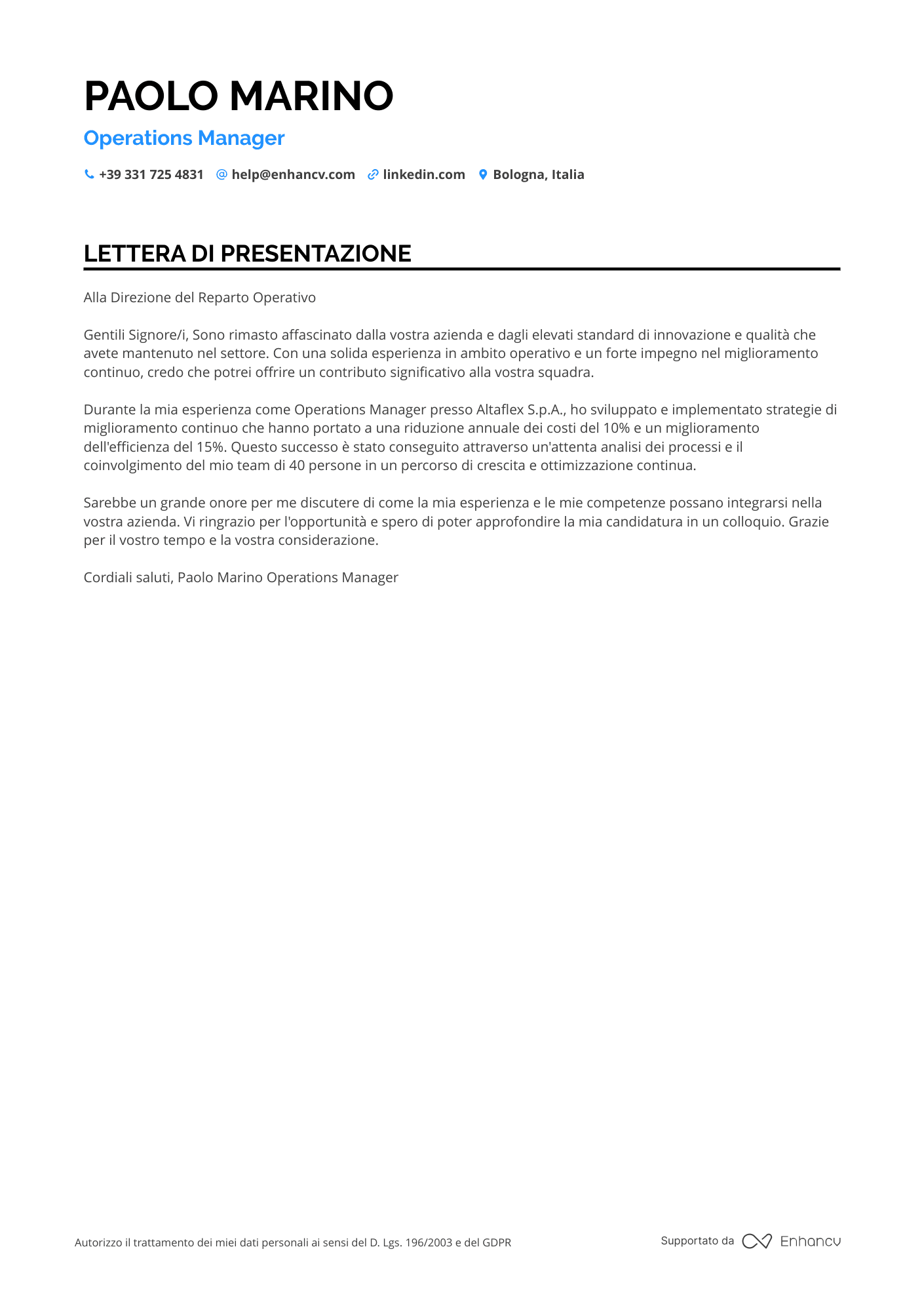 Coop Operations Manager