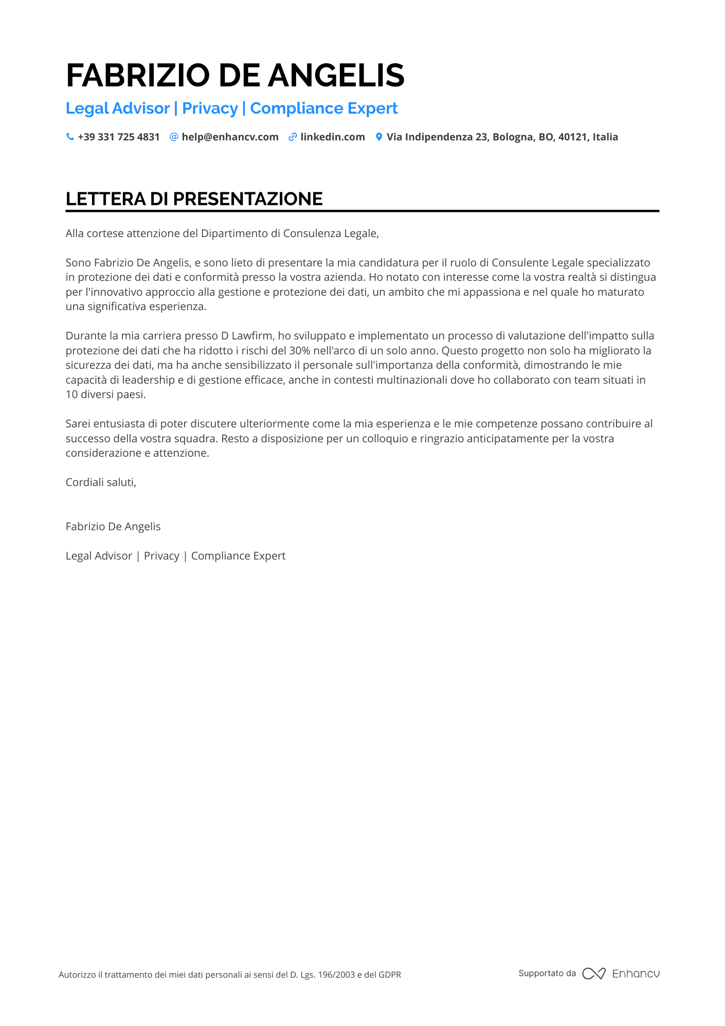 Coop Legal Advisor