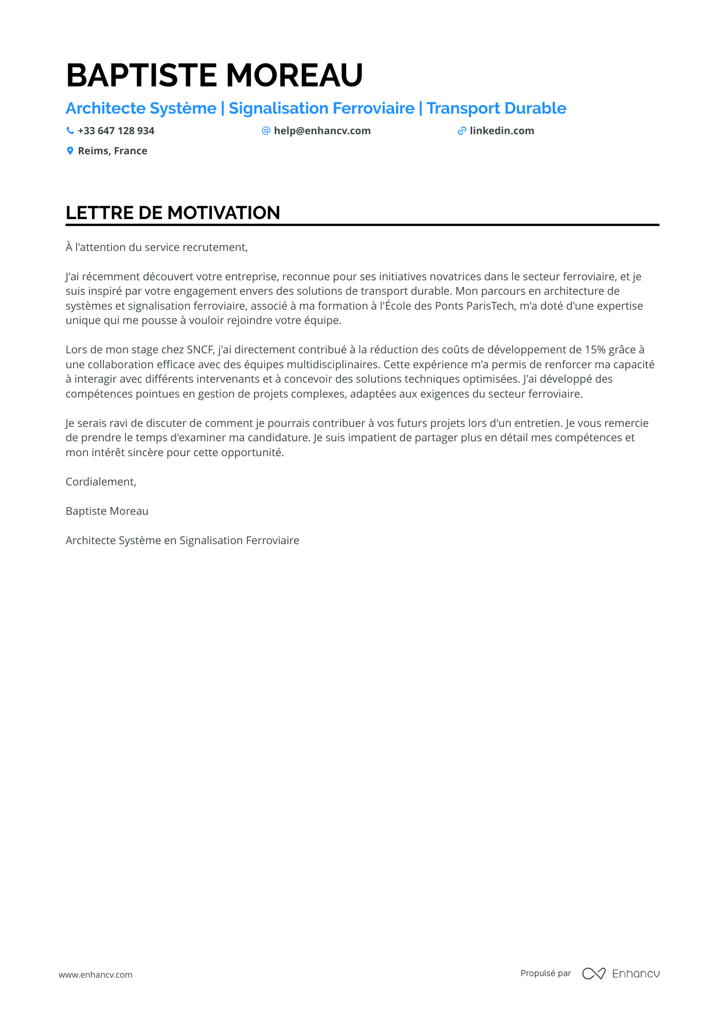 Architecte Stagiaire