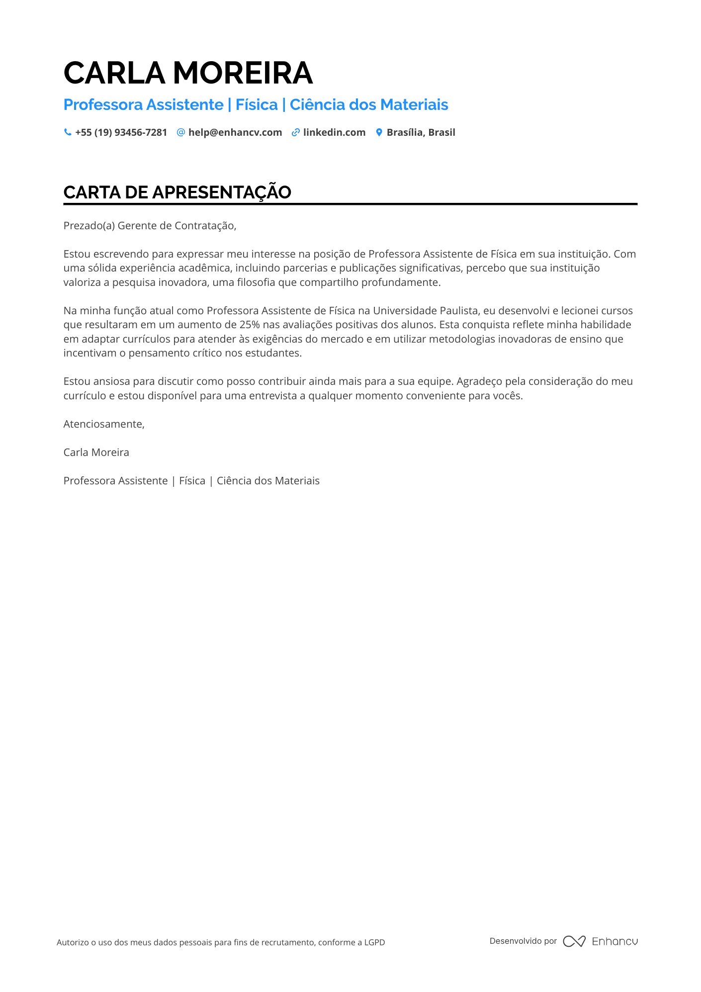 Professor Adjunto de Física