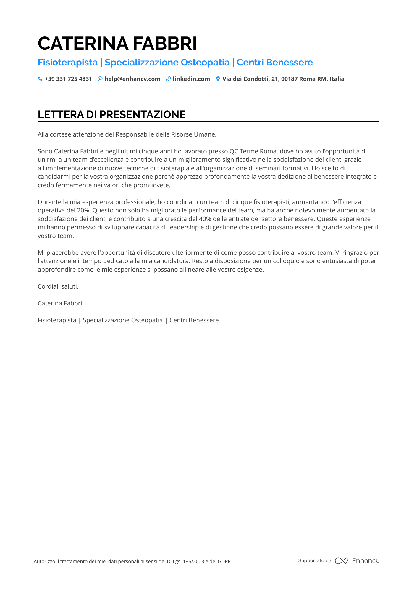 Fisioterapista Osteopatico
