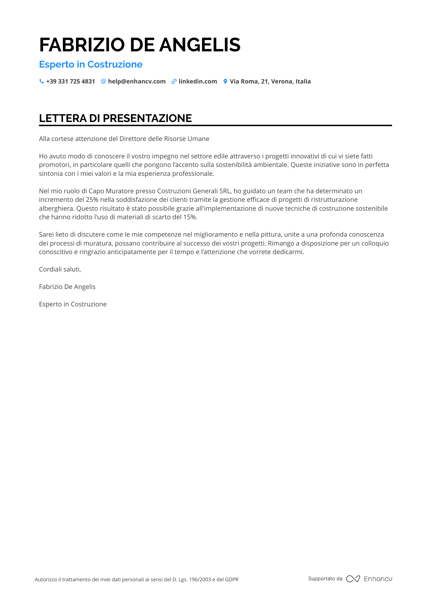 Muratore di Manutenzione