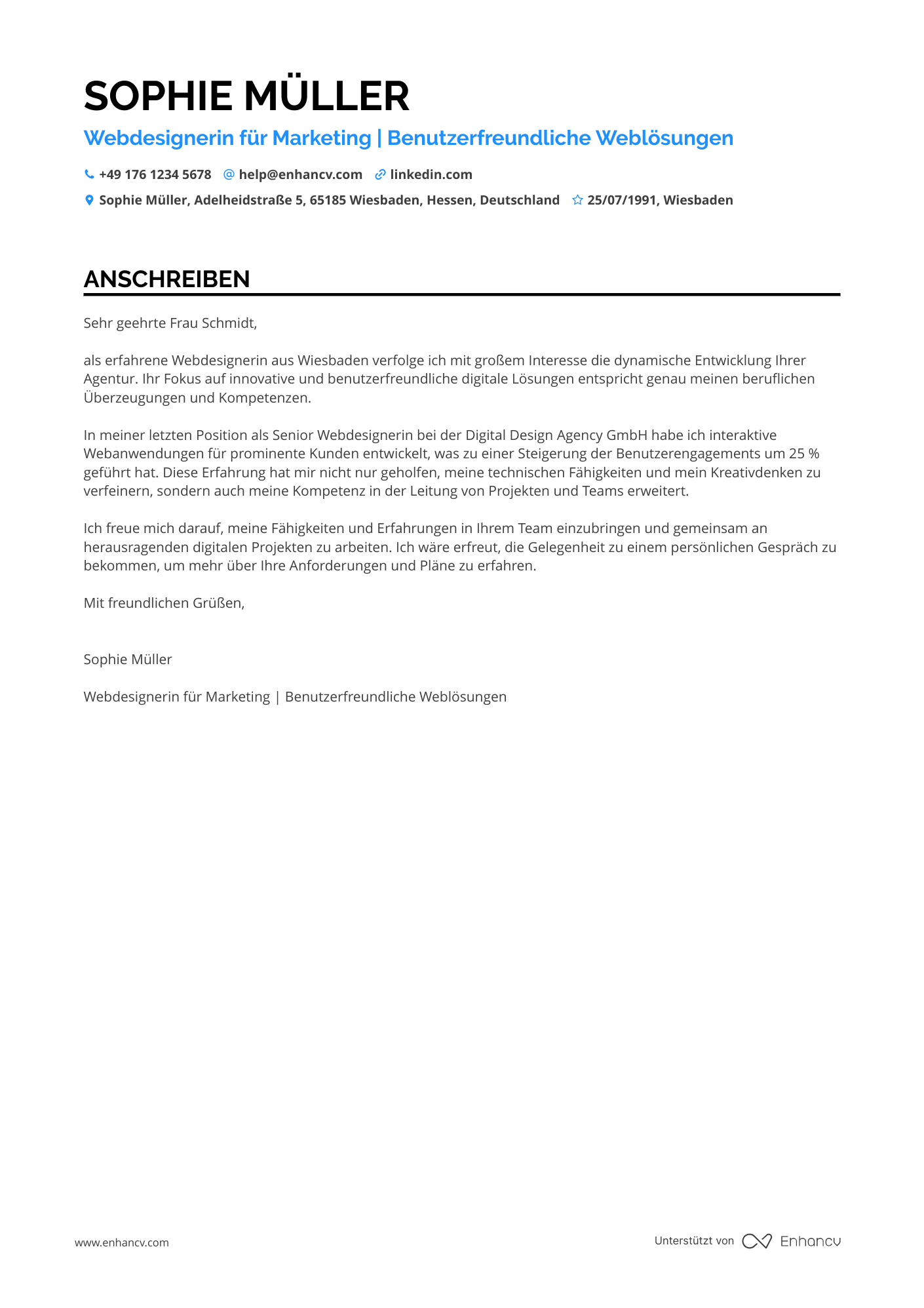Webdesigner für Marketing