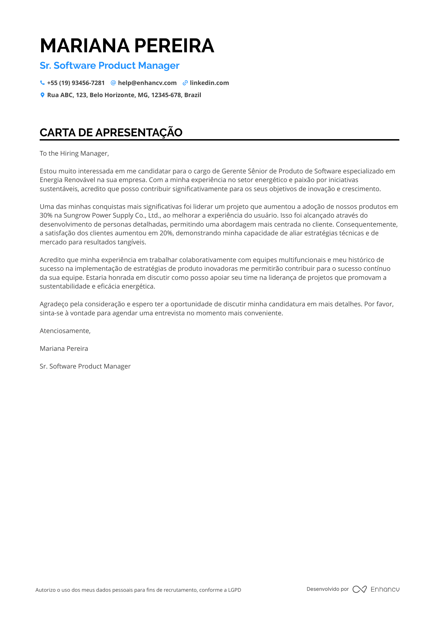Gerente de Produto de Software