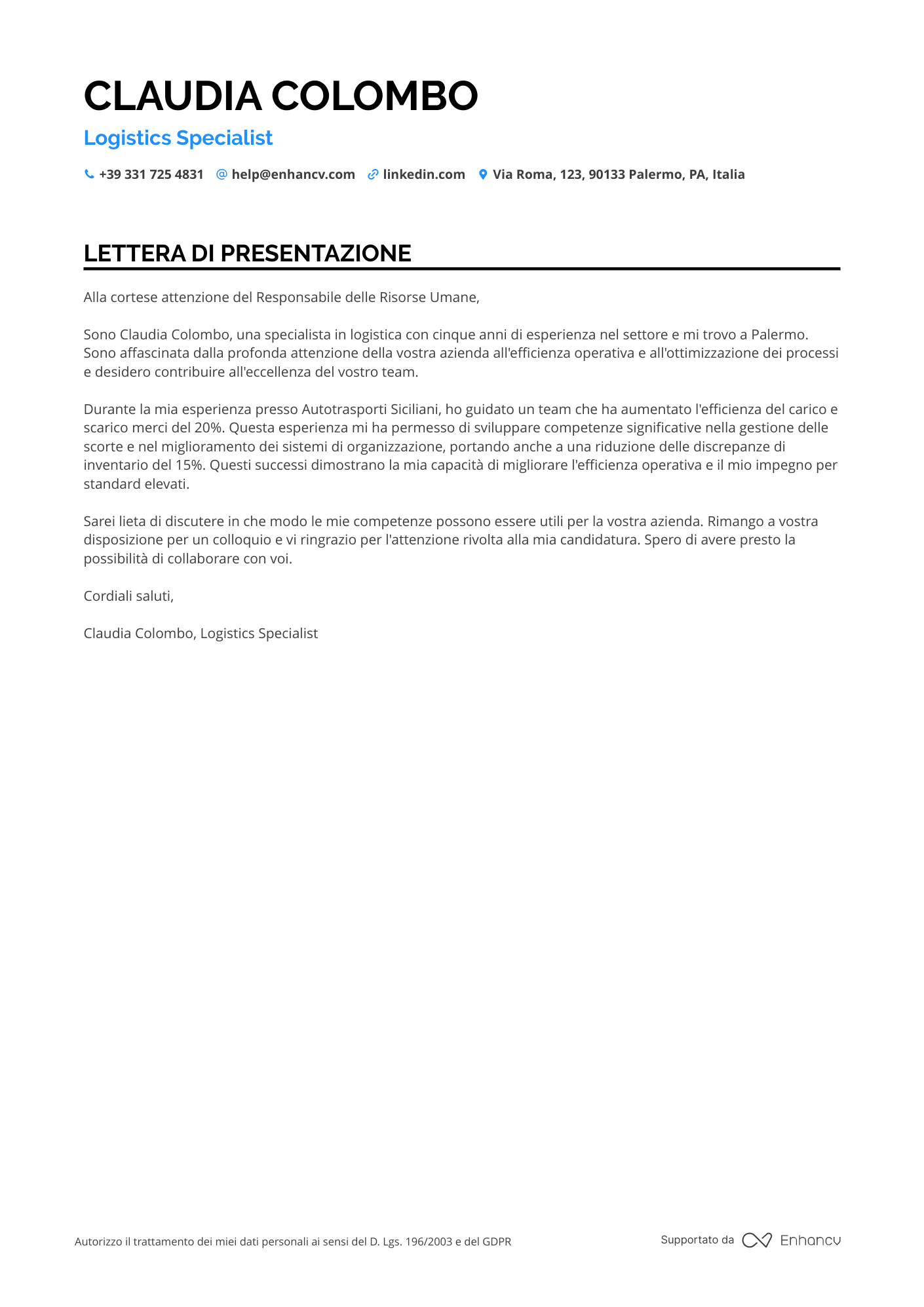 Assistant Manager di Zara