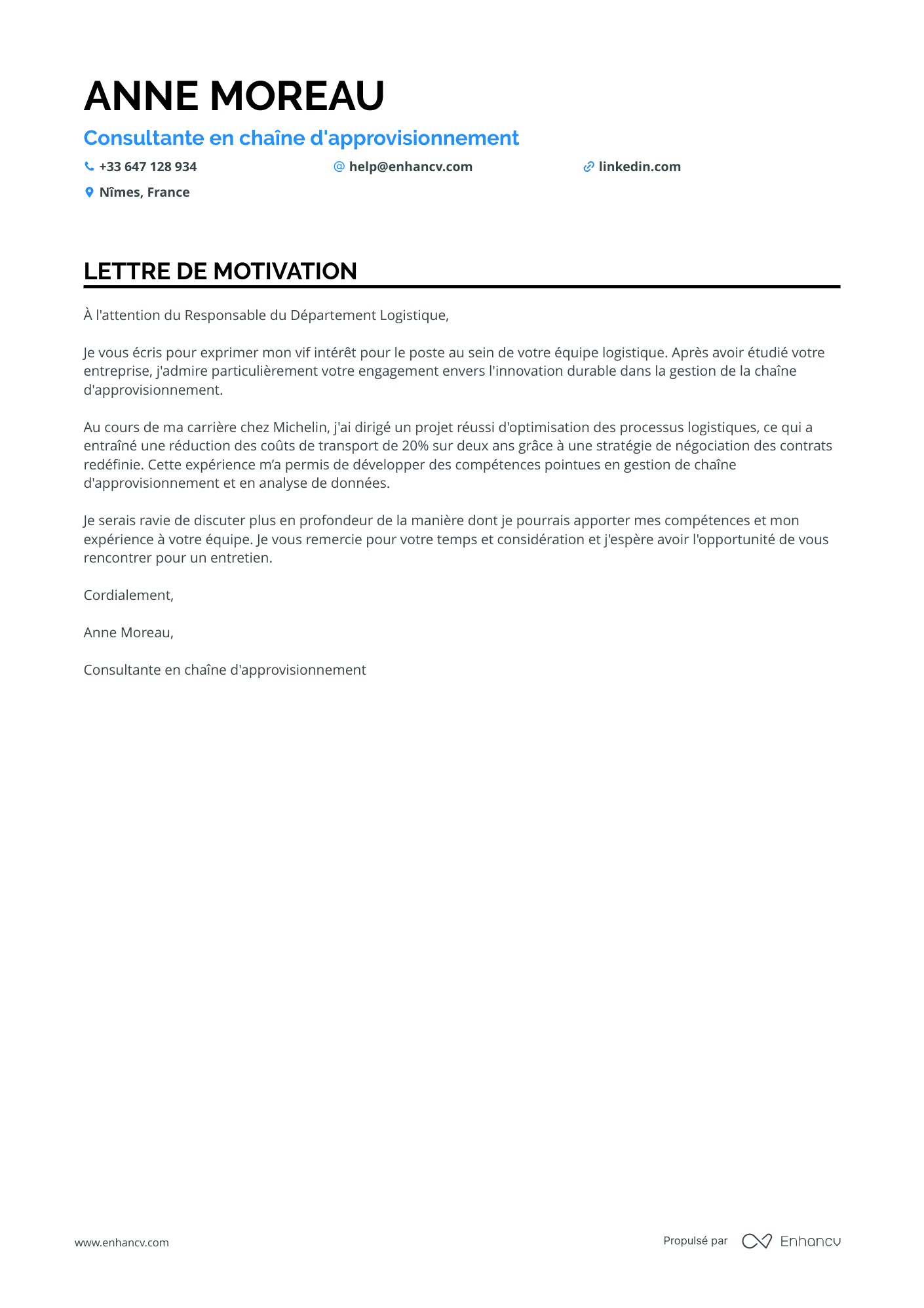 Cadre Exécutif Expérimenté