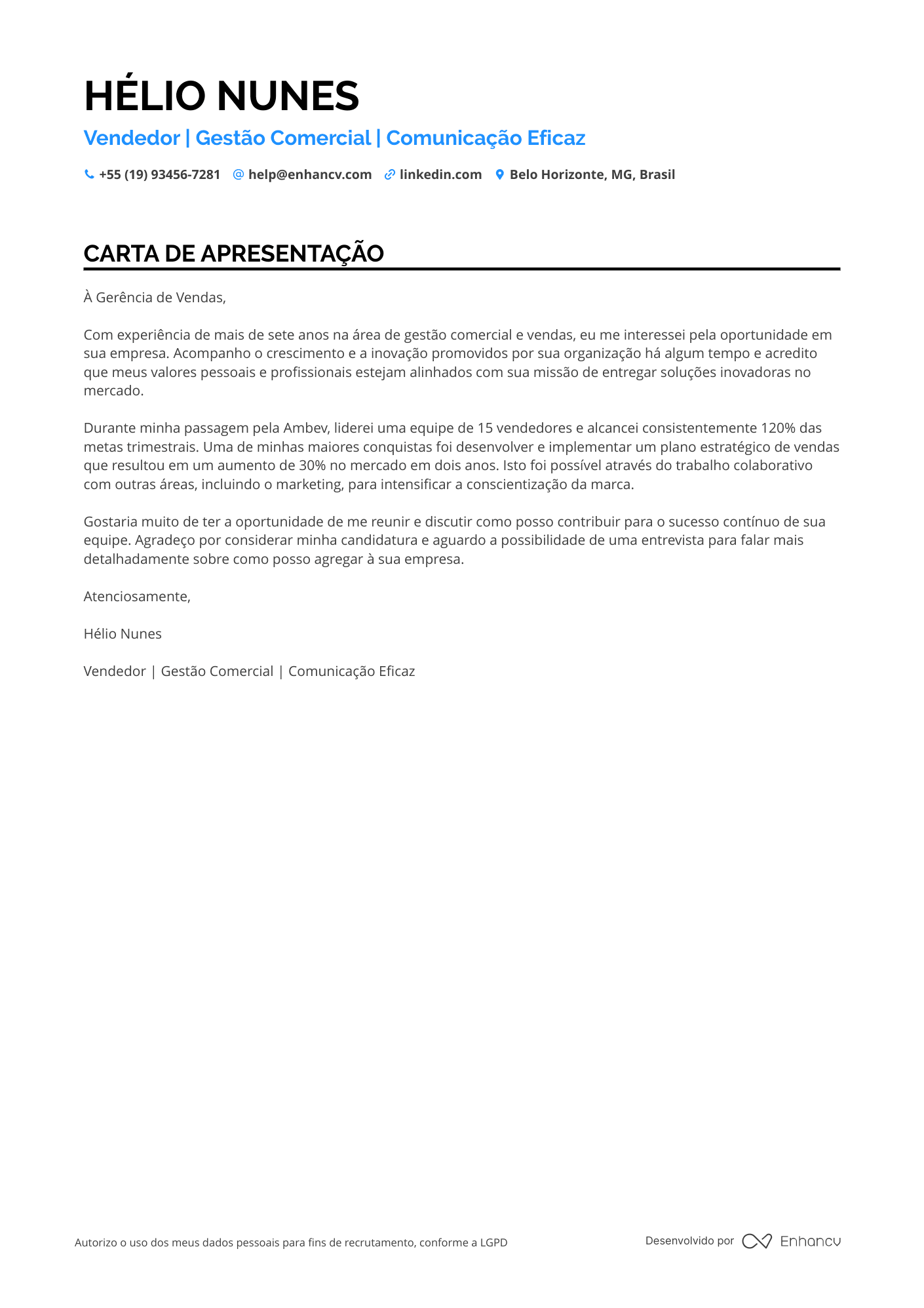 Vendedor de Carros de Luxo