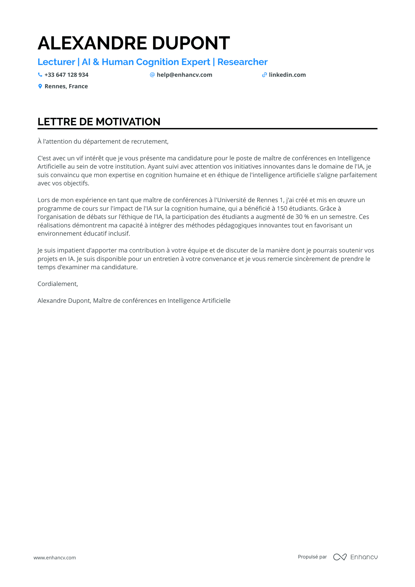 Data Scientist en Intelligence Artificielle