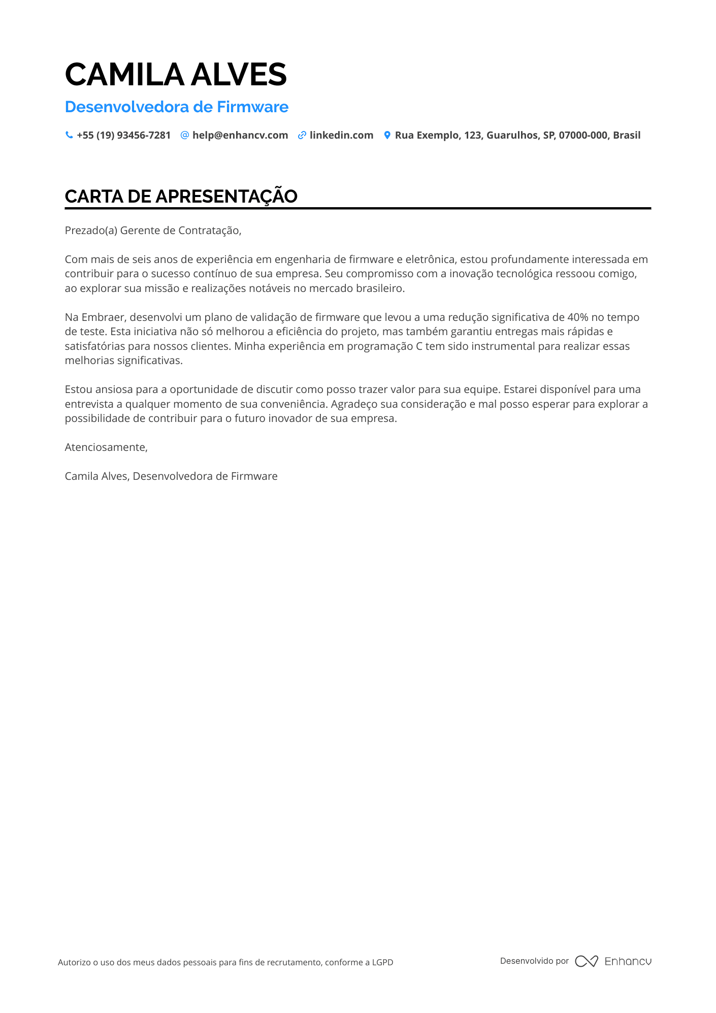 Programador de Sistemas Embarcados