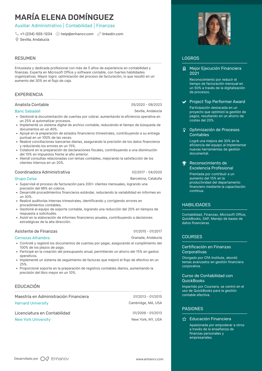 Auxiliar administrativo contable
